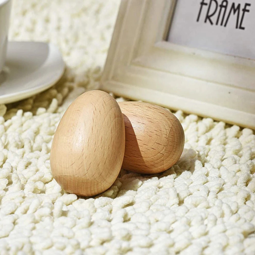 Accessoire de tricot ovale oeuf en bois de h��tre pour tricoter chaussettes pour - Bild 7 von 12