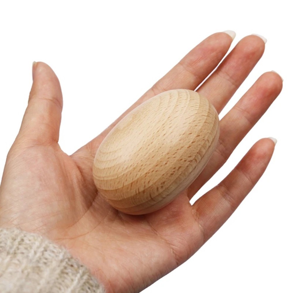 Accessoire de tricot ovale oeuf en bois de h��tre pour tricoter chaussettes pour - Bild 9 von 12