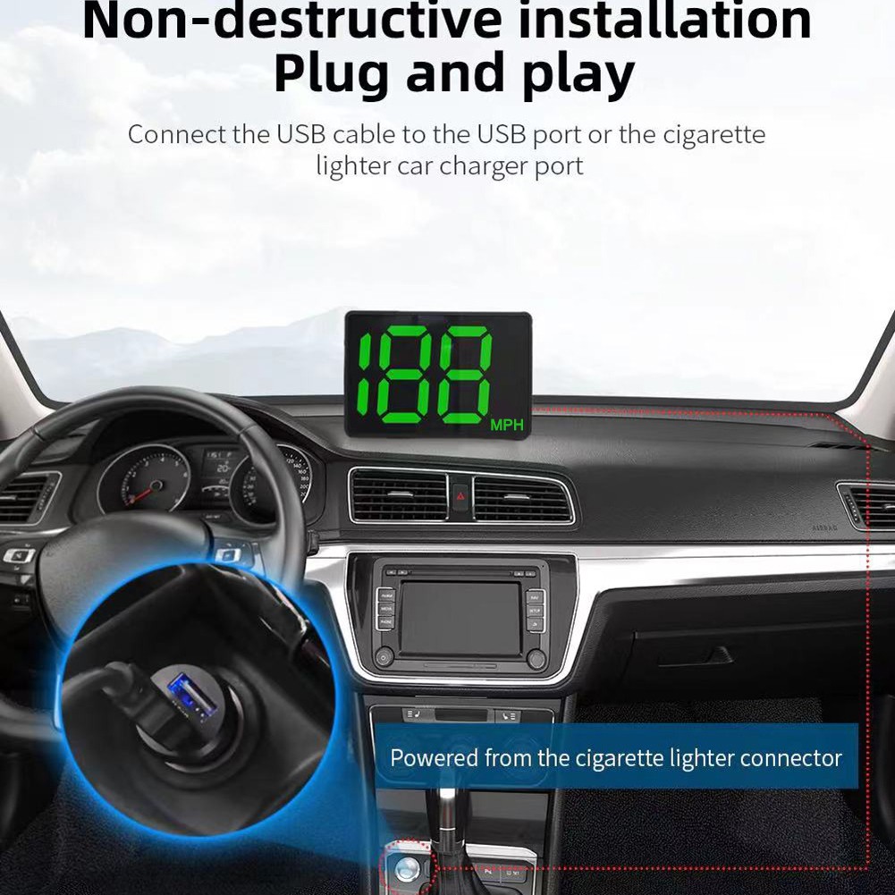 For MPH Head Up Display Speedometer with User Friendly Interface Design - Picture 11 of 12