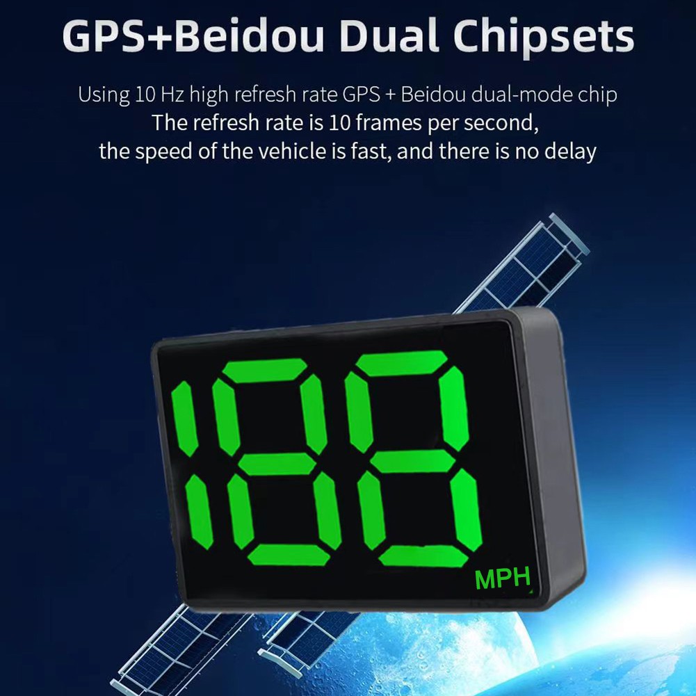 For MPH Head Up Display Speedometer with User Friendly Interface Design - Picture 4 of 12