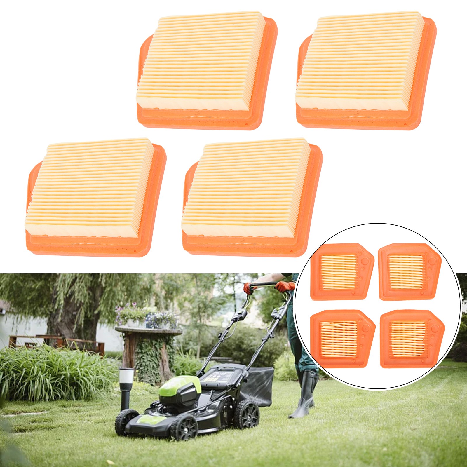 Lot De 3 Filtres à Air Pour Stihl FS240 FS260 FS360 FS410 FS460 Filtration Haute Performance 97081292 Lot De 3 Filtres à Air Pour Stihl FS240 FS260 FS360 FS410 FS460 Filtration Haute Performance 97081292
