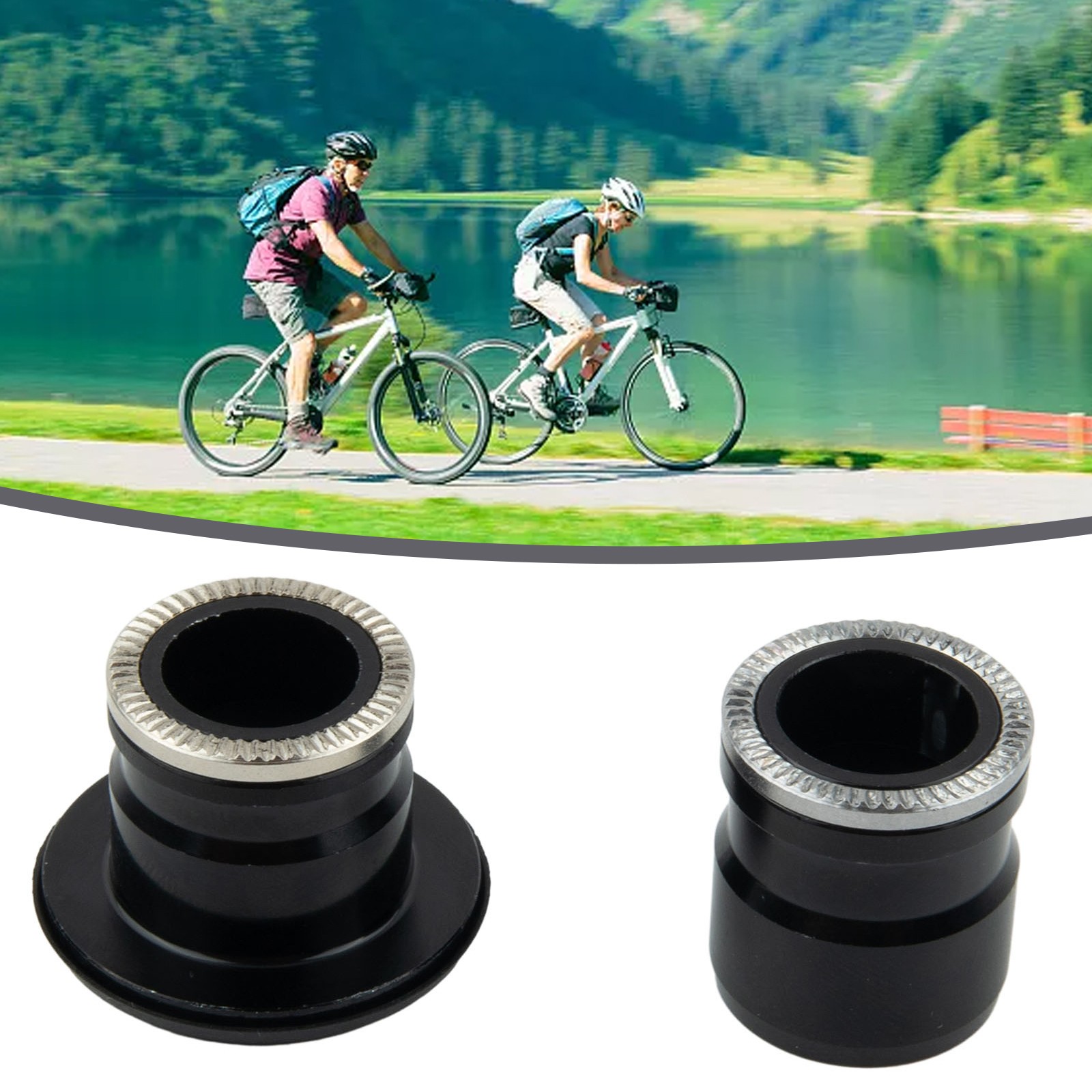 Bike Hub QR Quick Release Thru Axle Adapter Converter End Cap for Versatile Use - Picture 76 of 83