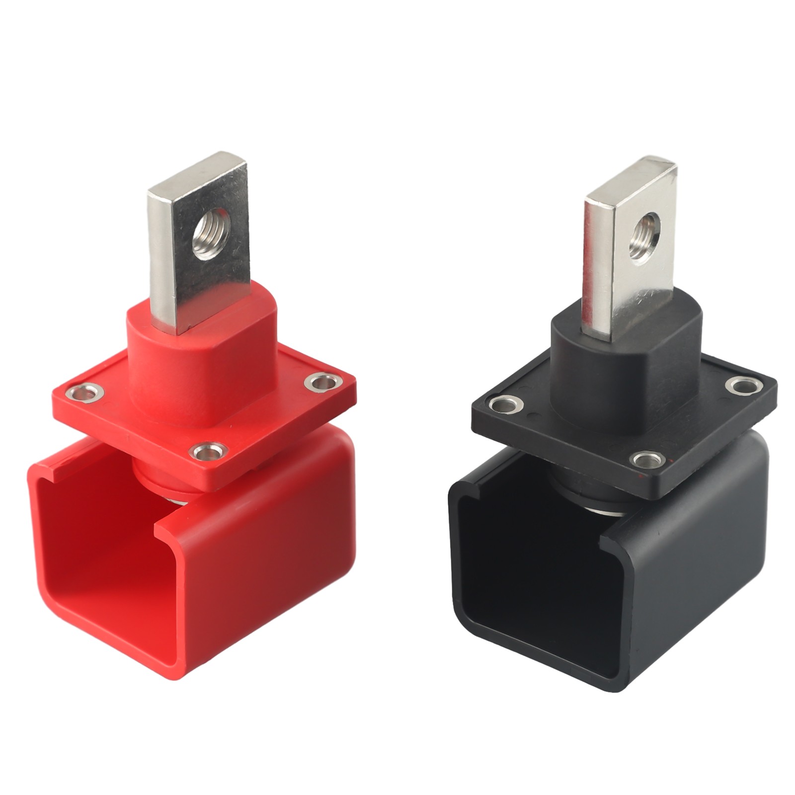 Red+Black Copper Lithium Battery Terminal Connector 2X300400A High Conductivity - Picture 32 of 48