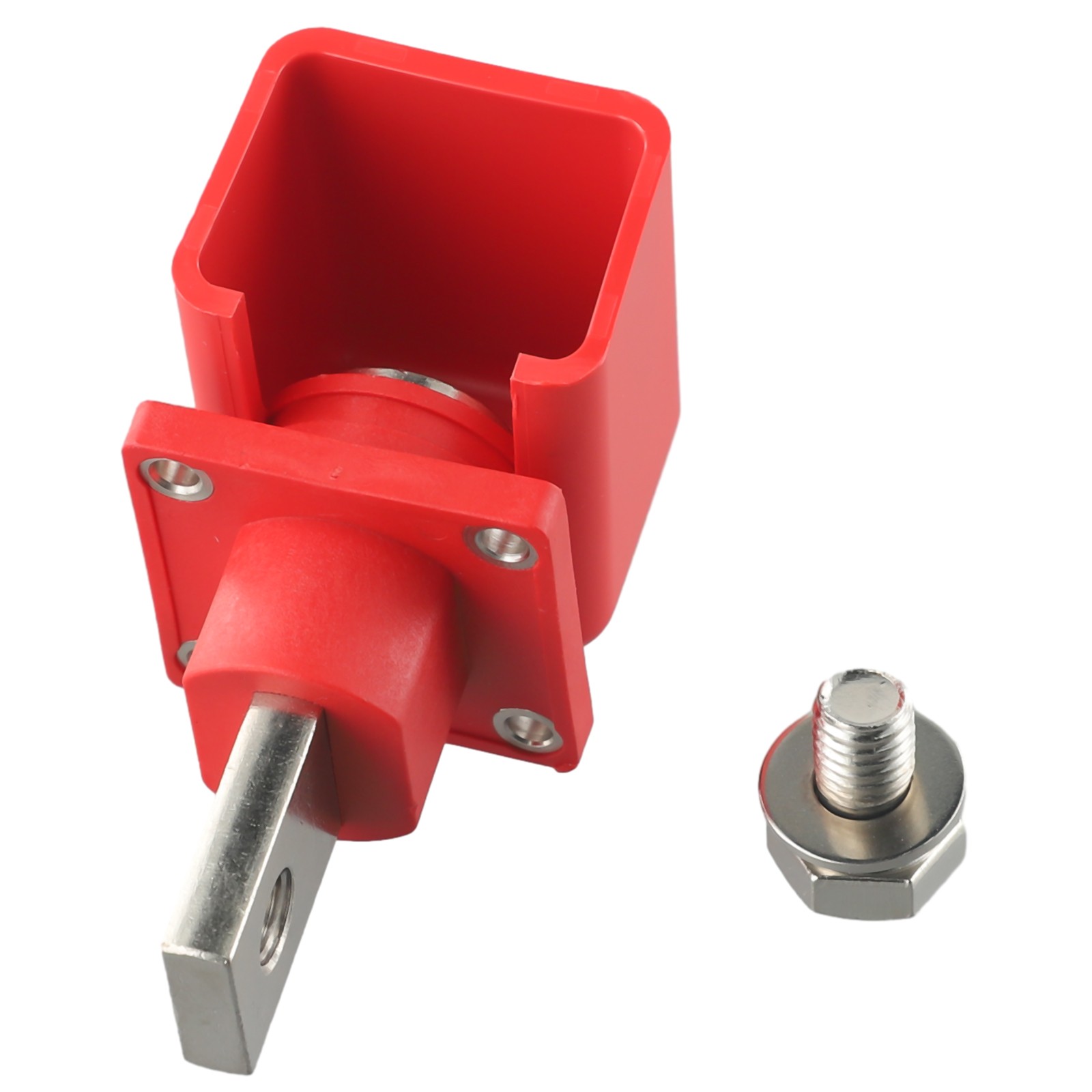 Red+Black Copper Lithium Battery Terminal Connector 2X300400A High Conductivity - Picture 31 of 48