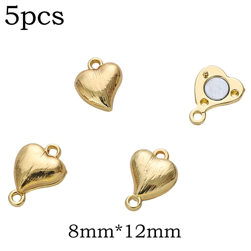 14K Gold Filled Magnetic Jewelry Clasps Bracelet and Necklace Clasp 5 Pairs - Picture 19 of 21