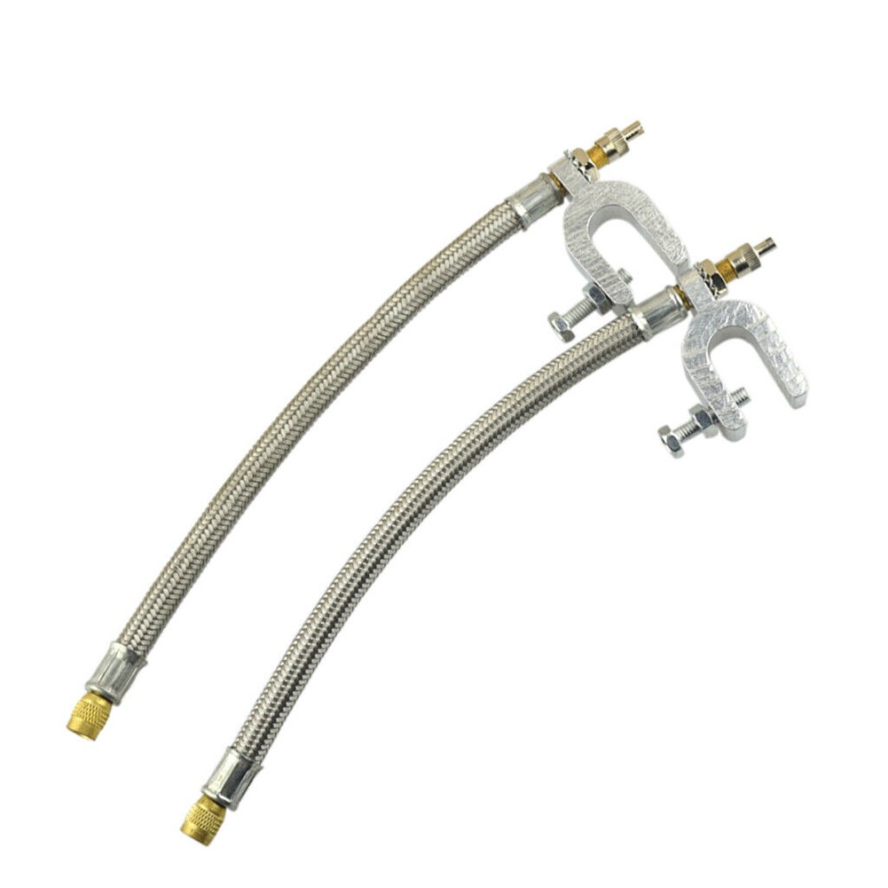 10 Stainless Steel Dual Valve Extensions Pack of 4 for RV Trailers and Trucks - Picture 14 of 25