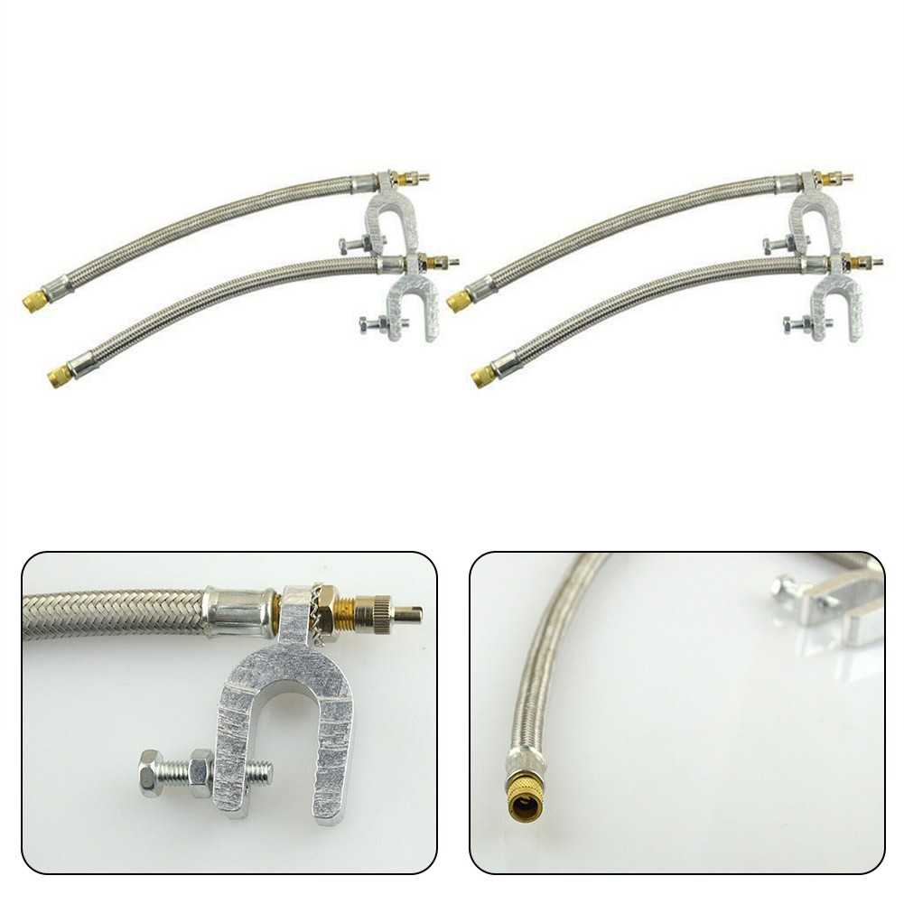 4pcs Valve Extensions Stainless Steel Valve Extensions For Dual Tire Rim - Picture 16 of 25