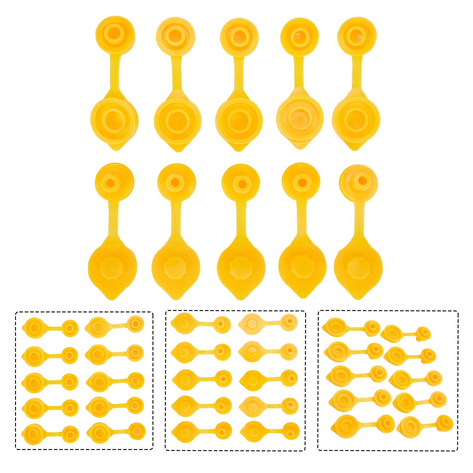 10PCS Set of Replacement Vent for Eagle Chilton Spouts Fuel Can Compatible - Picture 12 of 24