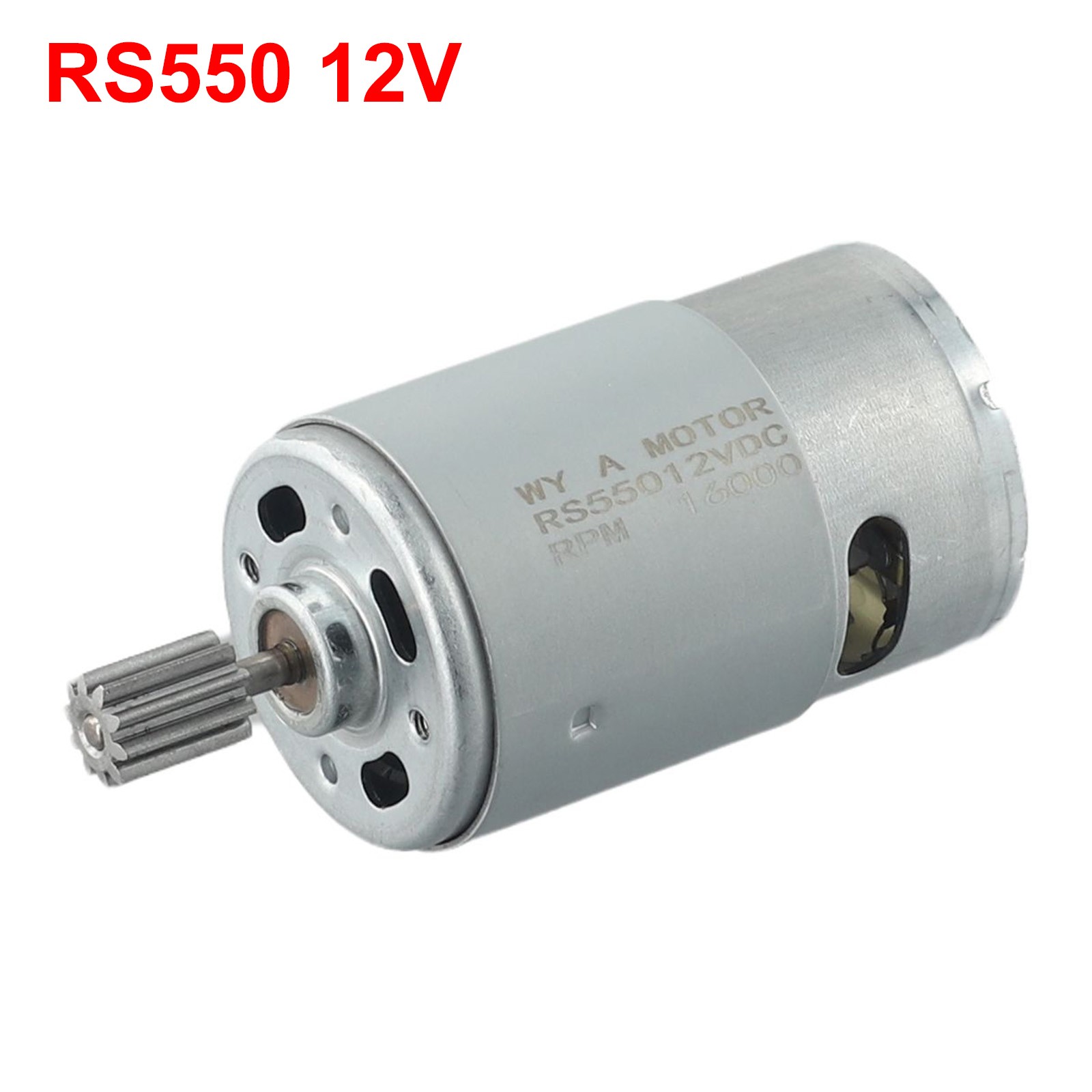 Motor de coche eléctrico RS550 RS390 RS380 12V 6V DL555 24V con vida útil extendida - Imagen 25 de 36