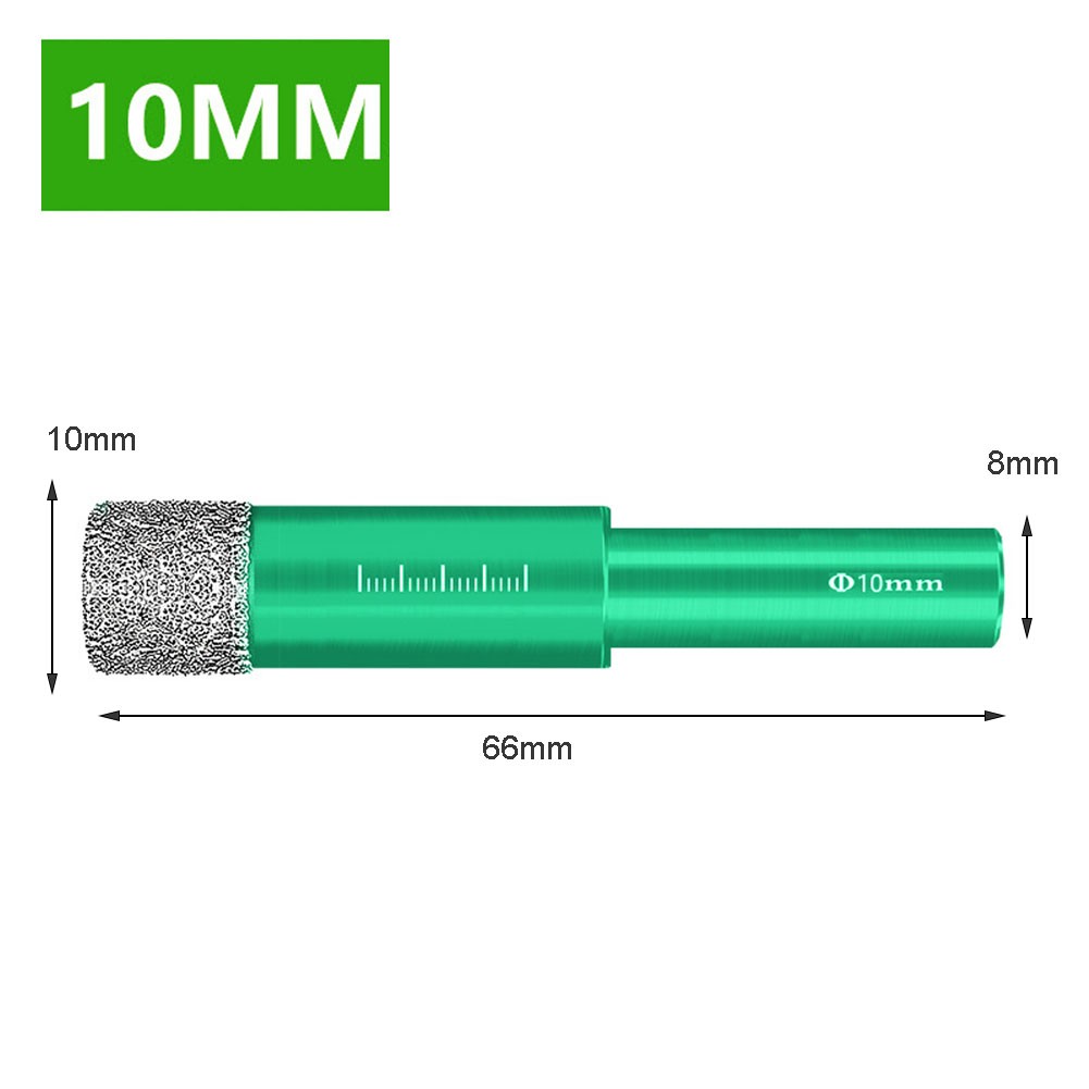Precise Diamond Coated Drill Bit for Cutting Through Porcelain Tile Slate