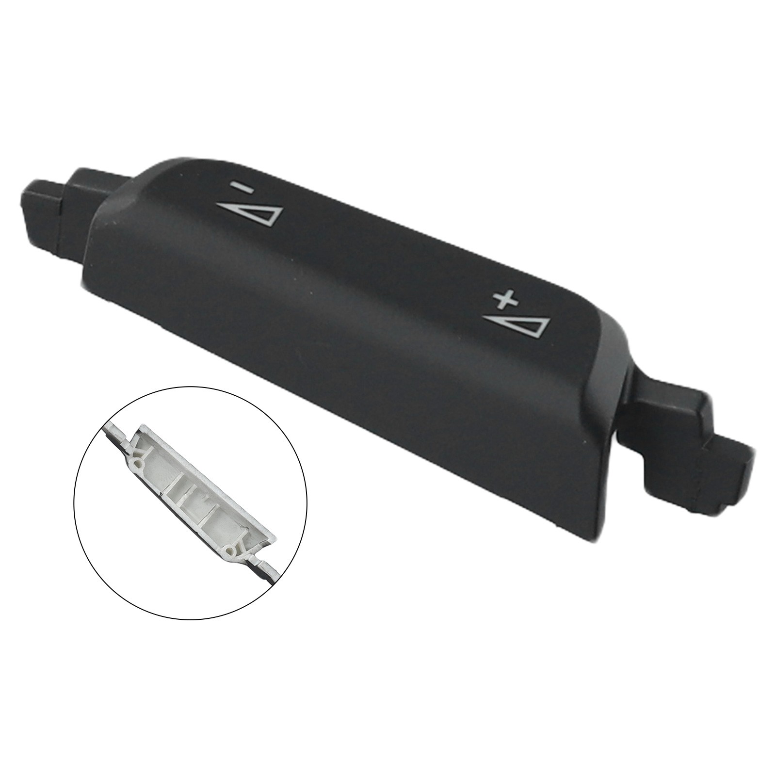 Useful Switch Button Cover Volume Button Cover Steering Wheel 1x Black - Picture 11 of 12