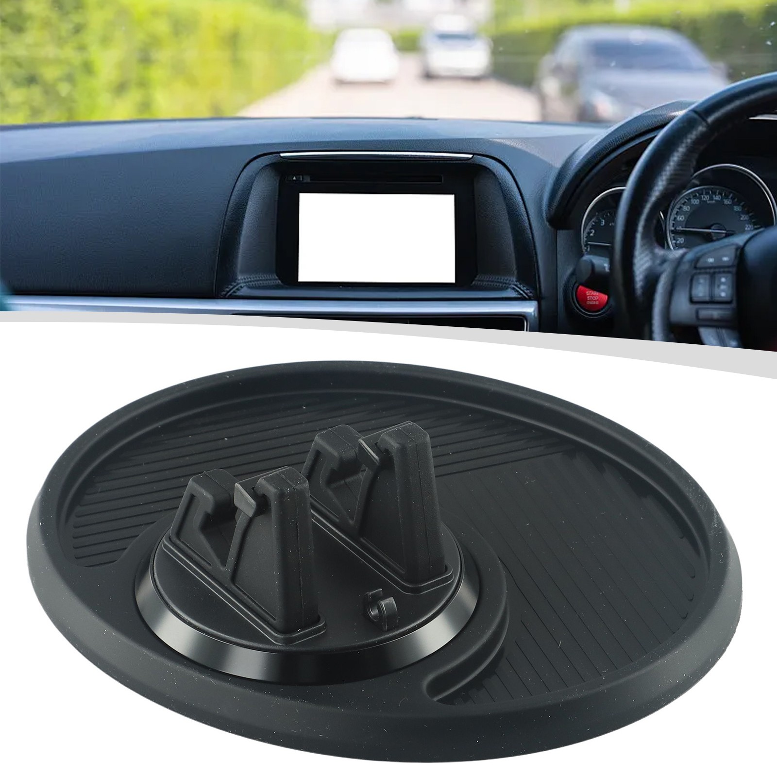 Tapis Antidérapant Voiture Multifonction avec Support Téléphone Pratique et P - Photo 17 sur 25