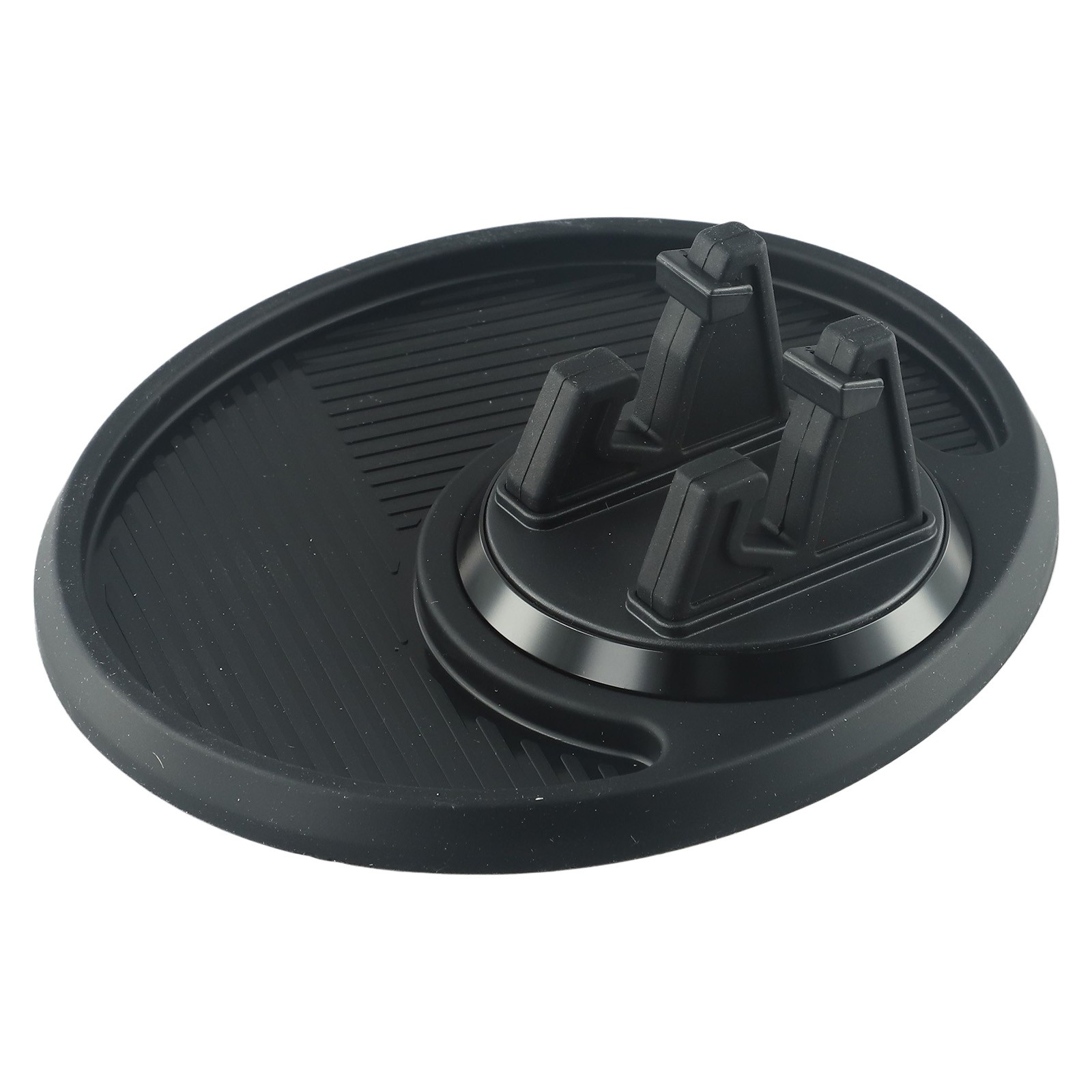 Support téléphone auto antidérapant accessoires voiture 14,5x5,5x16cm noir ma - Photo 19 sur 25