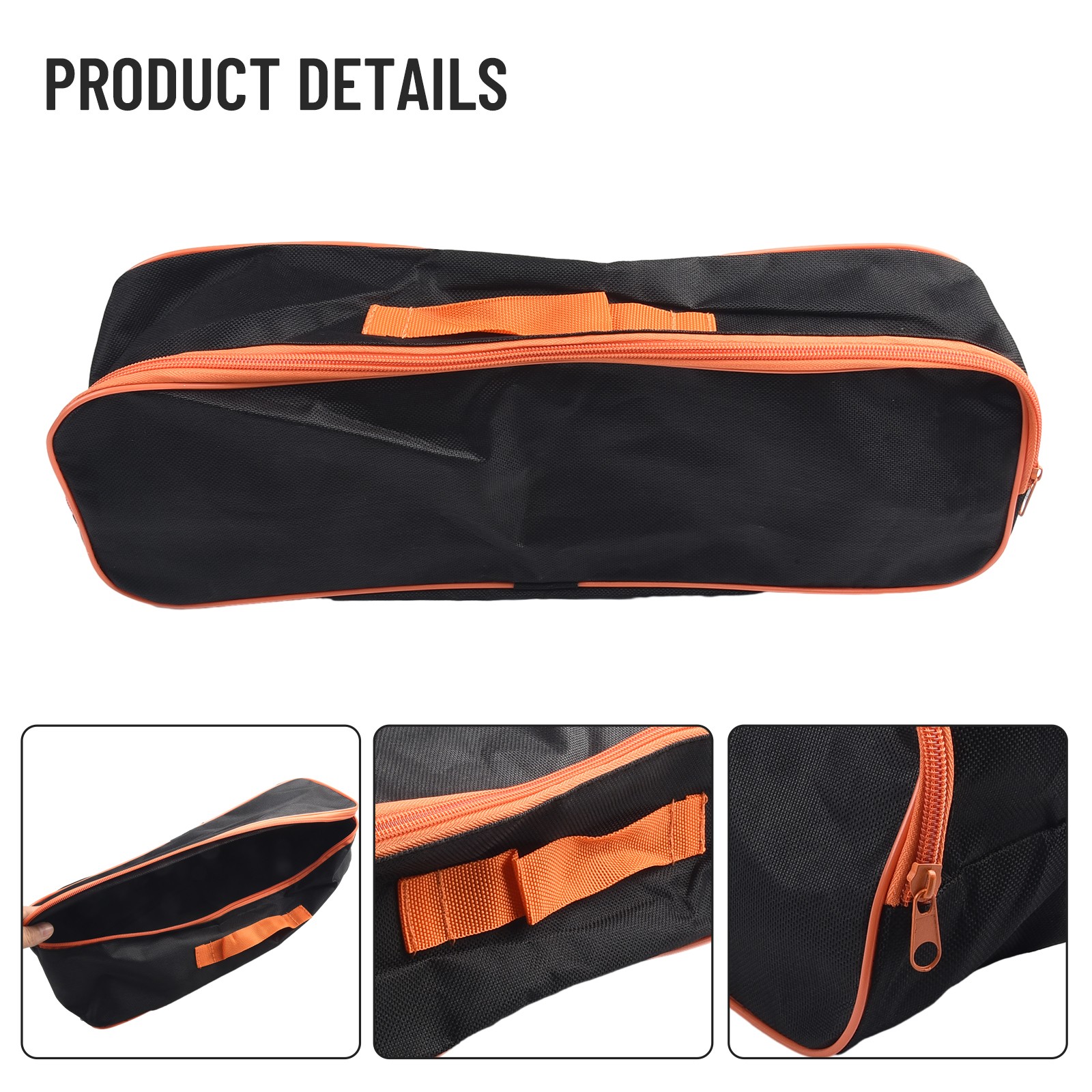 Vacuum Cleaner Tool Bag Storage Black Easy To Fold Heavy Duty PVC Pouch ...