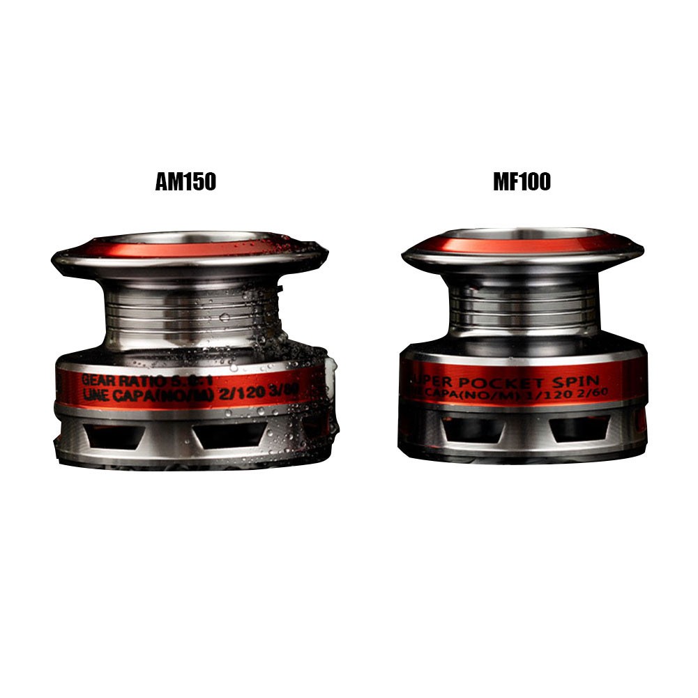 Moulinet De Pêche En Métal Avec Bras à Bascule Usinés, Outil De Réparation Pour Moulinets à Profil Bas (noir Et Rouge