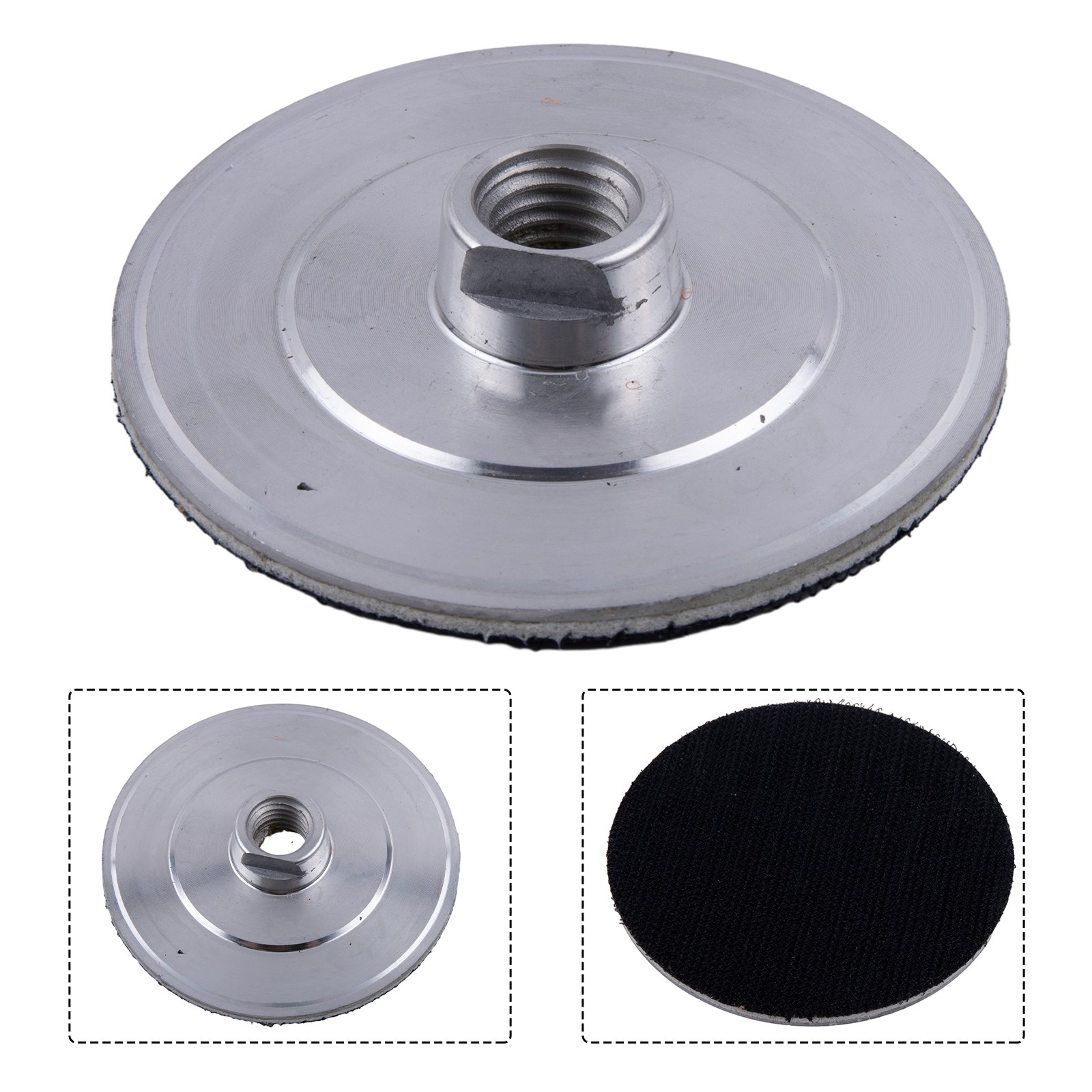 Sleek and Functional 4 Inch Backer Pad Made of Strong Aluminum Material - Picture 19 of 67