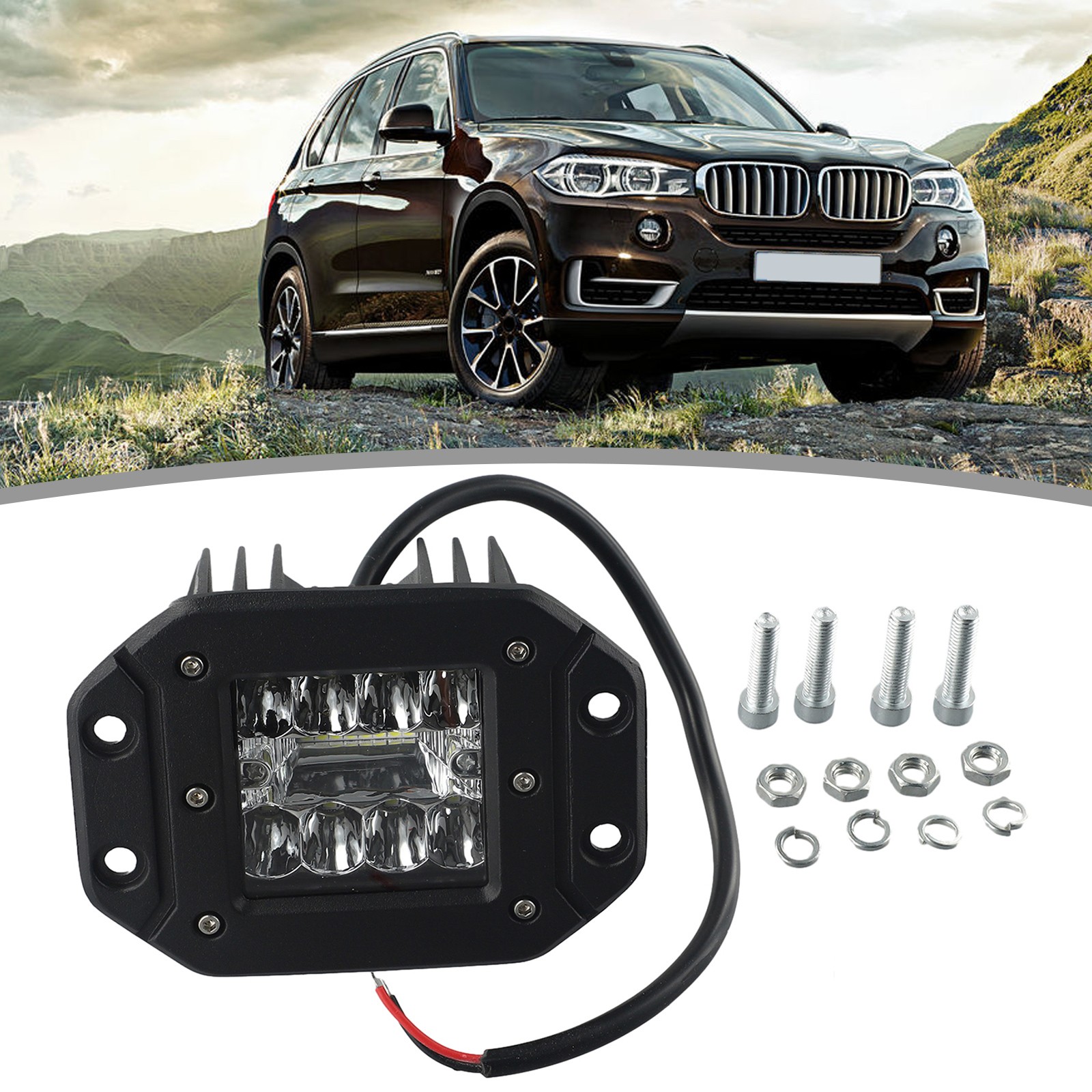 High Quality Off Road LED Work Light with Flush Mount for Car and Truck - Picture 41 of 47