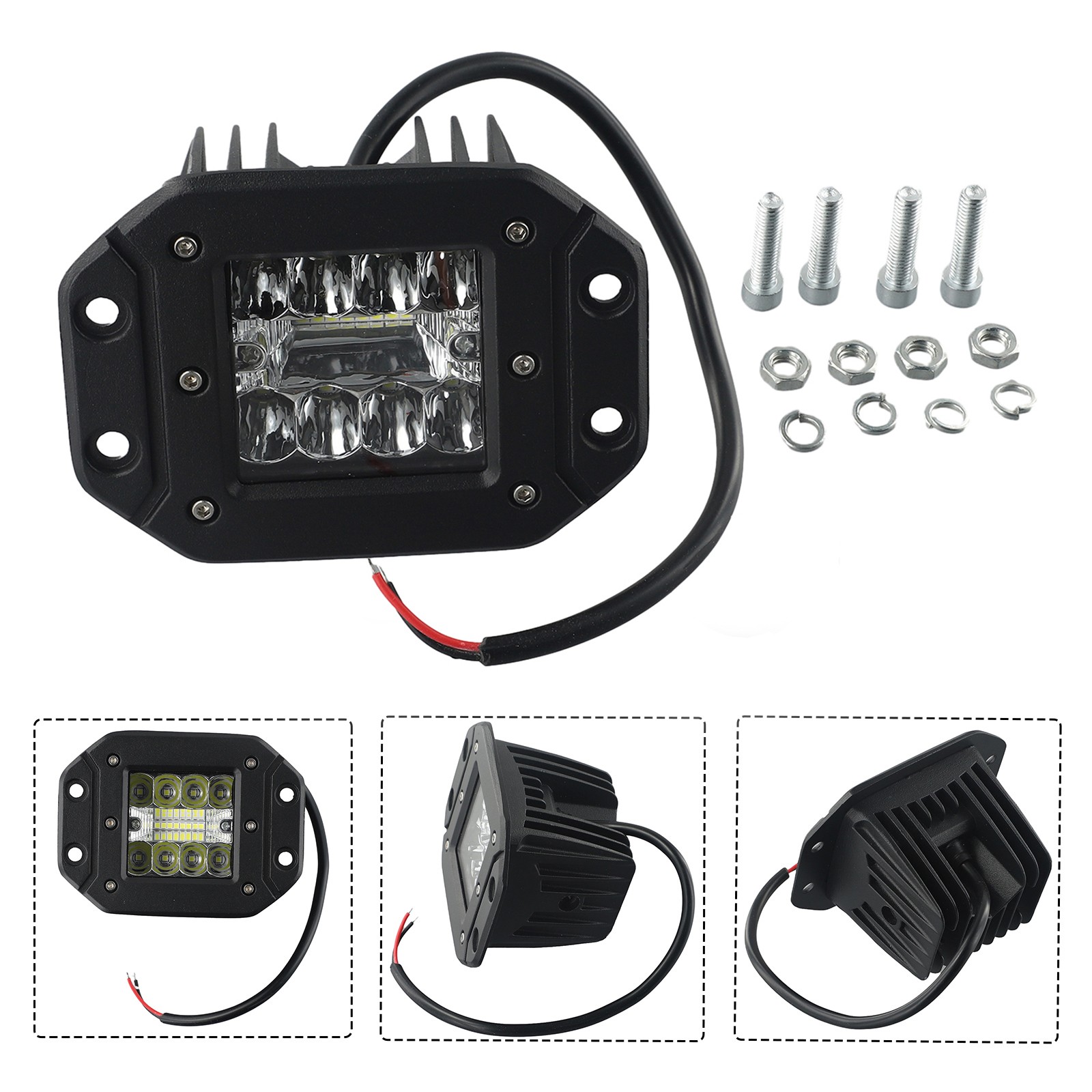 High Quality Off Road LED Work Light with Flush Mount for Car and Truck - Picture 40 of 47