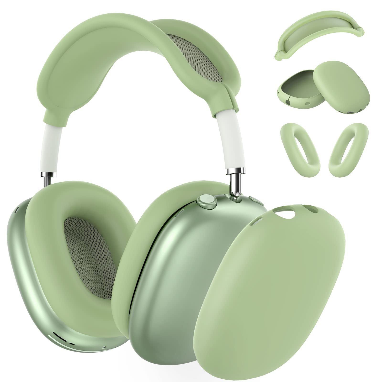 Protector de silicona suave para AirPods Max material premium cobertura completa - Imagen 13 de 51