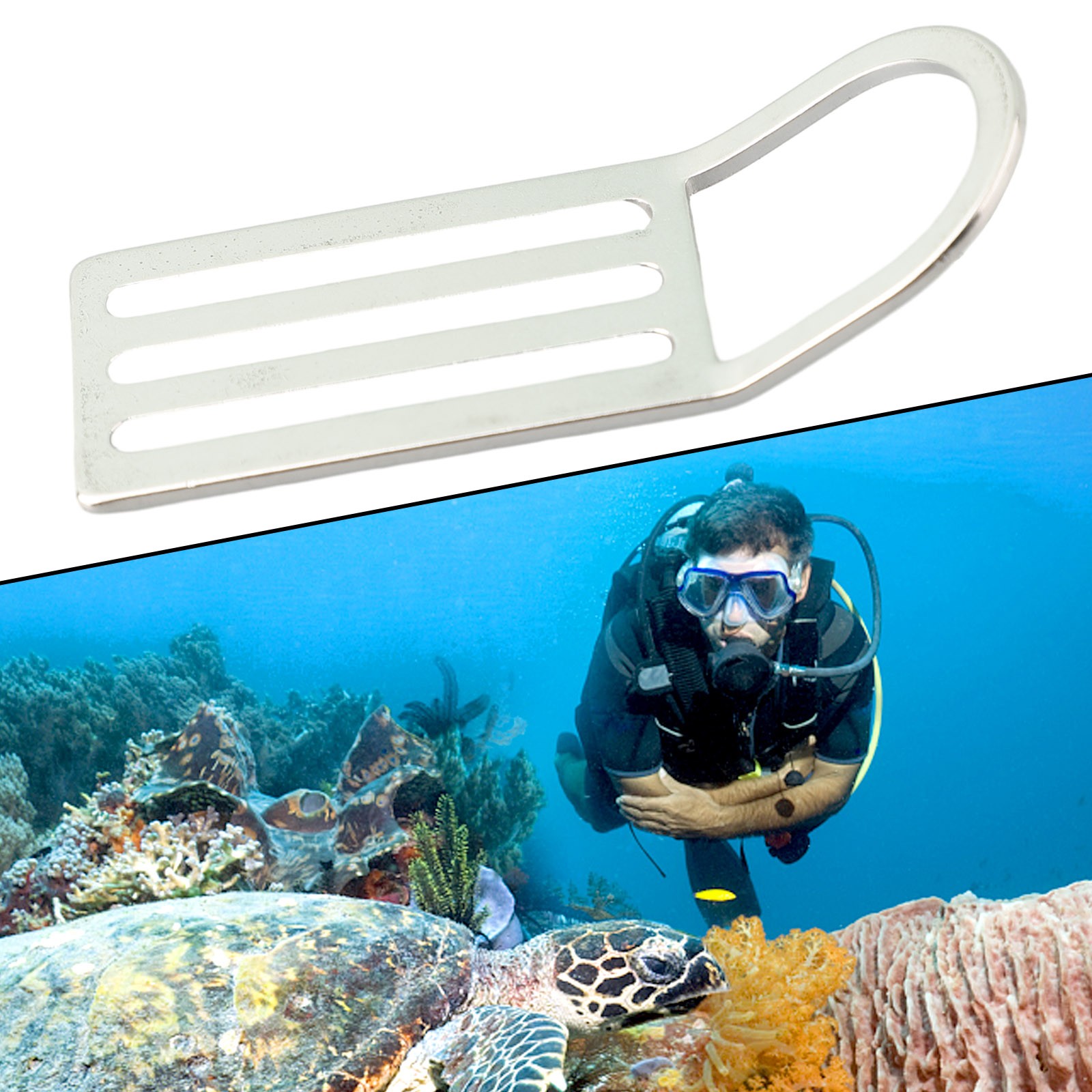 Gürtelschieber Keeper Keeper mode Nein Rost Nylon Retainer Stopper Scuba Diving