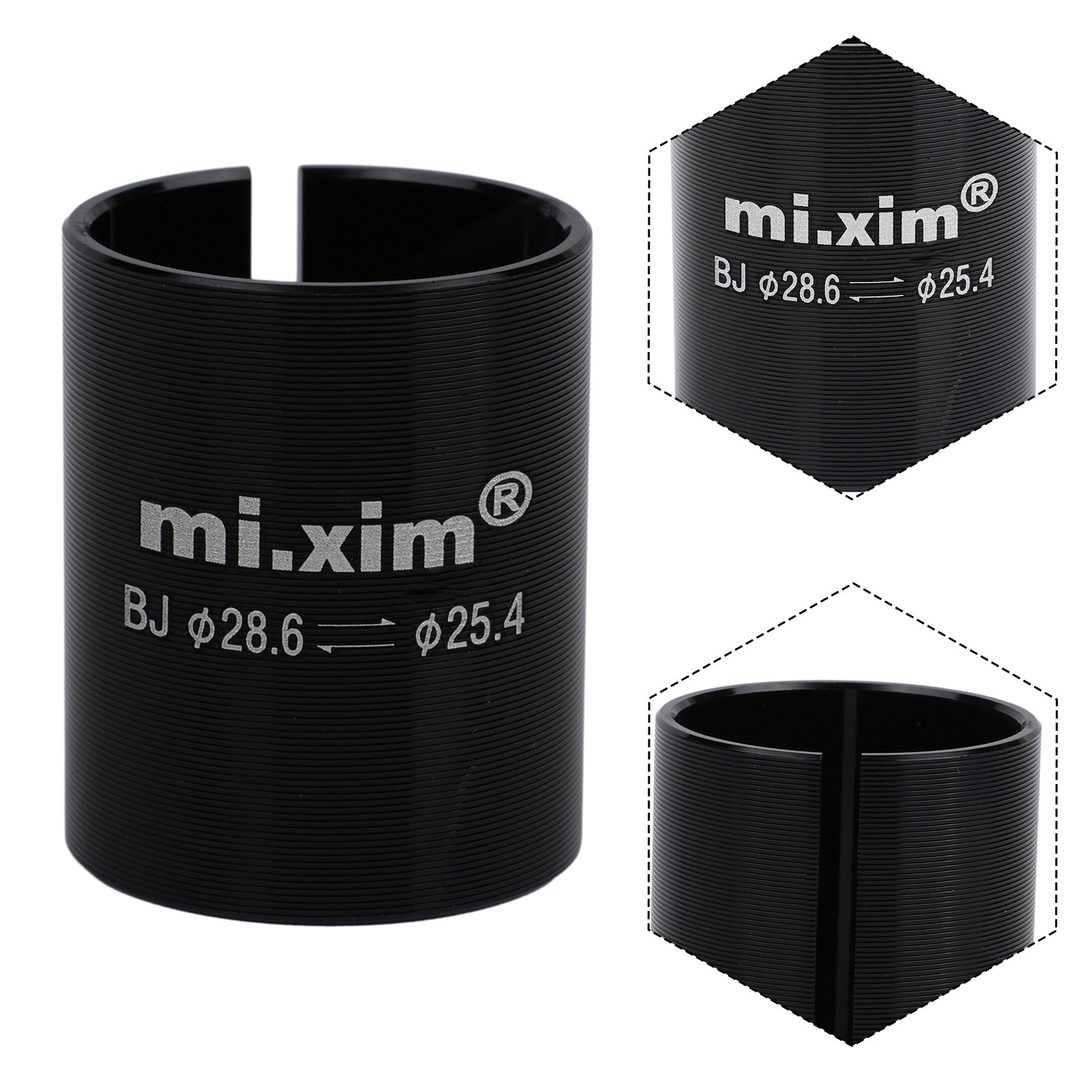 Useful Variable ring 1pc Bicycle Black Conversion Front fork High quality