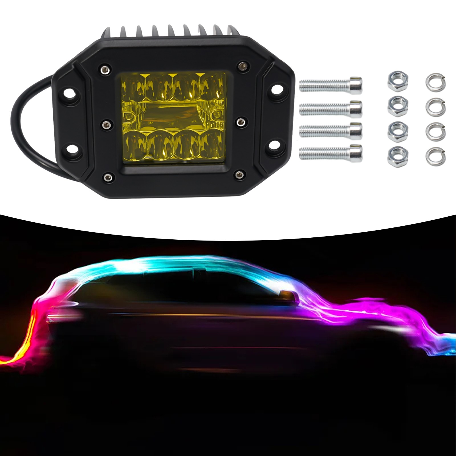 High Quality Off Road LED Work Light with Flush Mount for Car and Truck - Picture 24 of 47