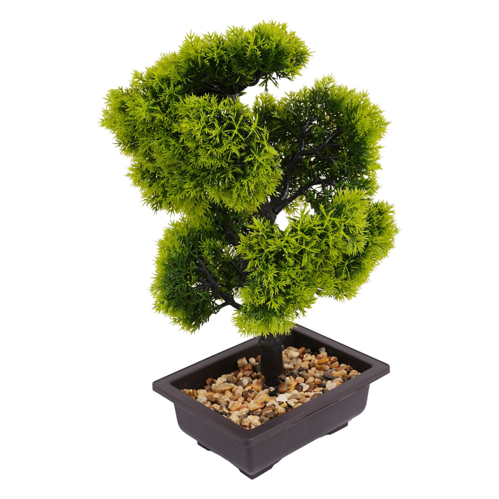 33cm Knstlicher Bro Schreibtisch Bonsai Baum Grn Pflanztopf Home Tisch  K | eBay.de