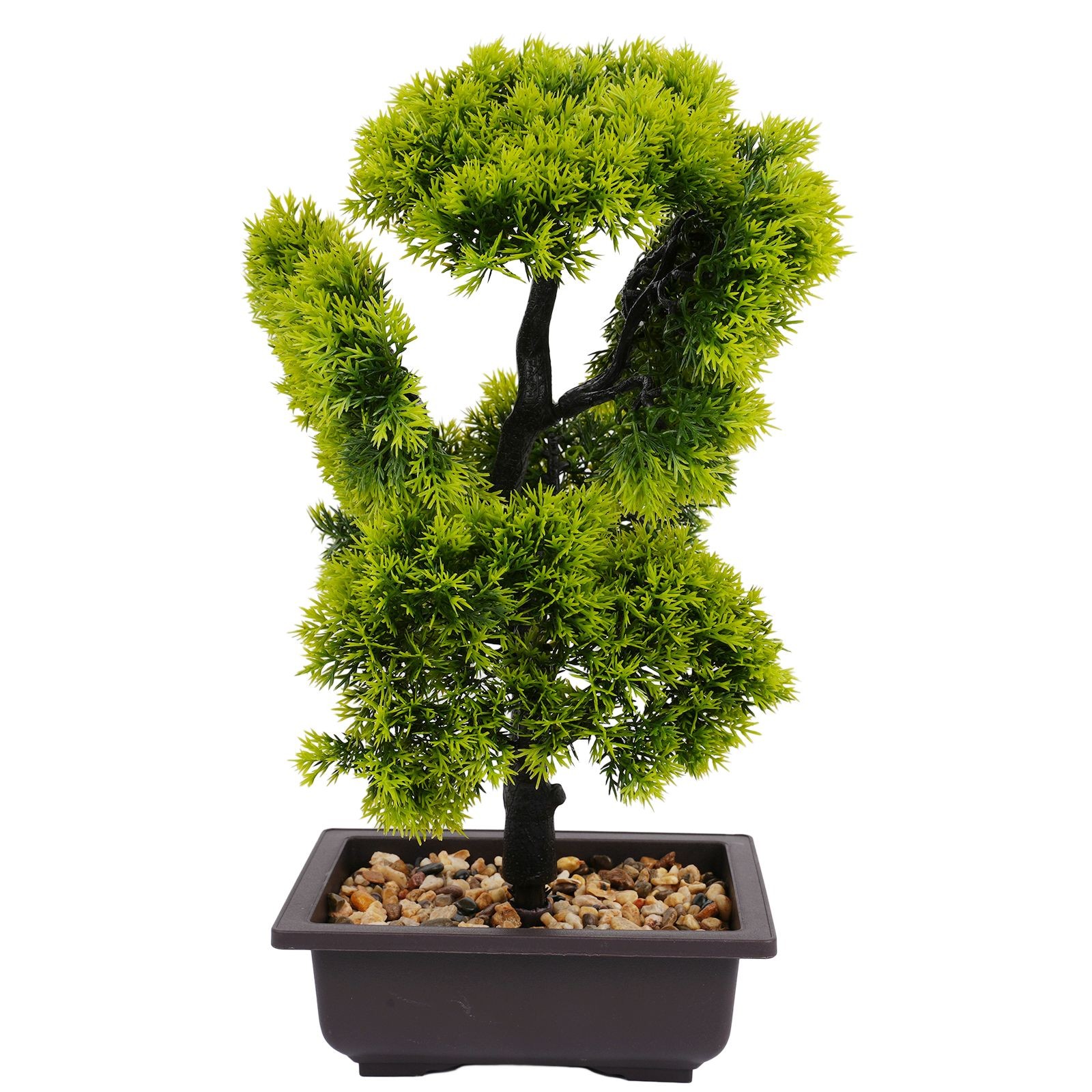 33cm Knstlicher Bro Schreibtisch Bonsai Baum Grn Pflanztopf Home Tisch  K | eBay.de