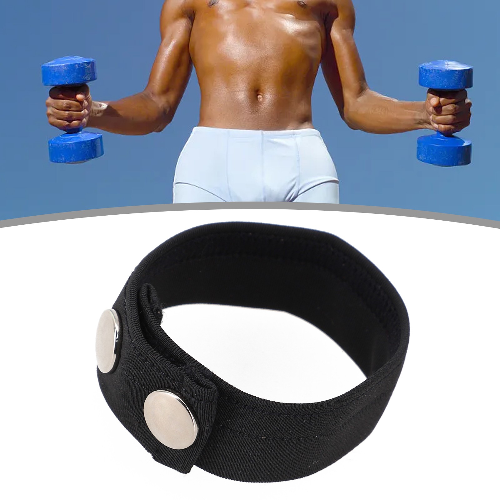 Mens Ball Lifter Underpants Solid Genital Support Ring Enhancing Bulge C-Strap - Picture 27 of 39