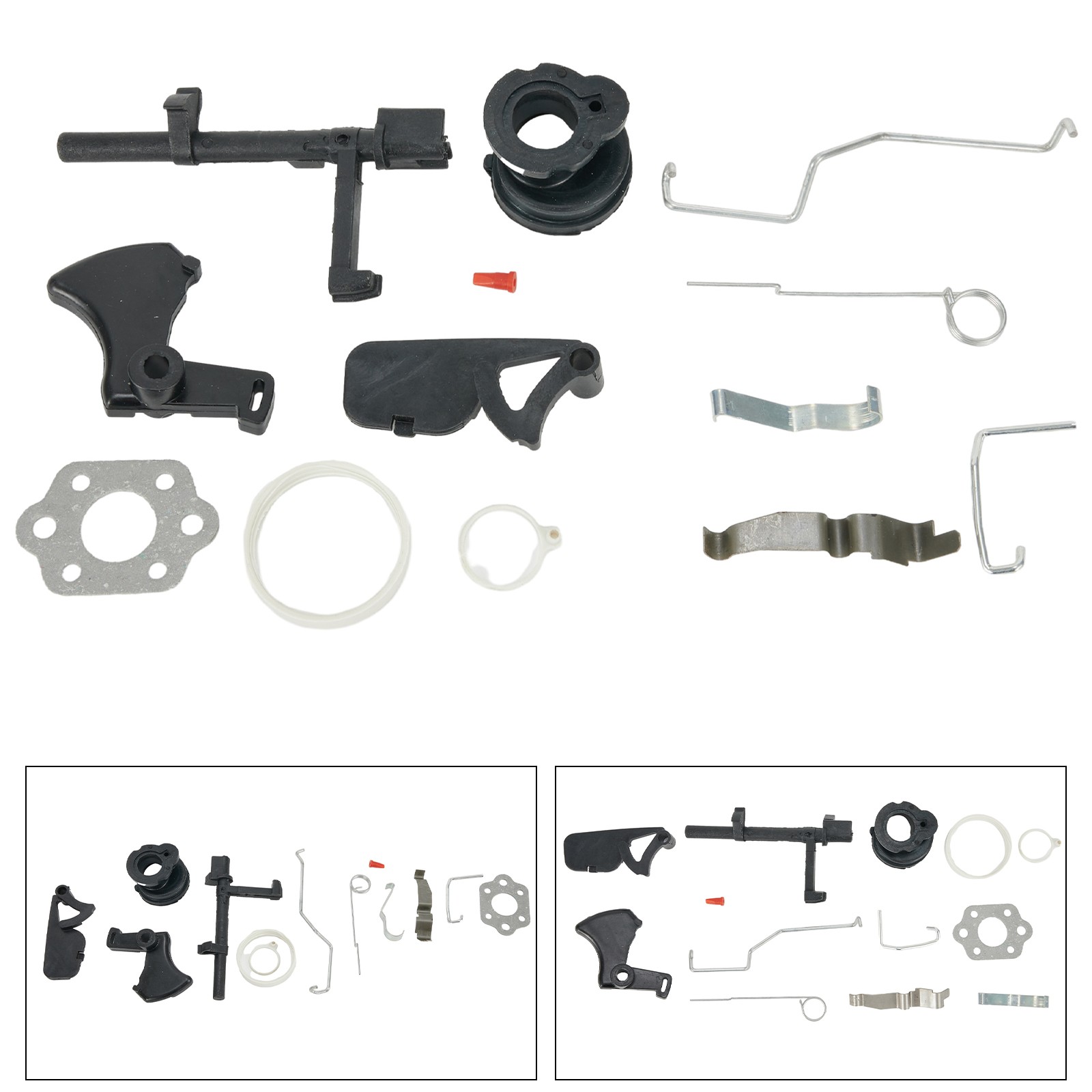 Carburetor Kit Chainsaw Parts MS170 018 017 1 Sets Throttle Trigger Interlock - Zdjęcie 8 z 12