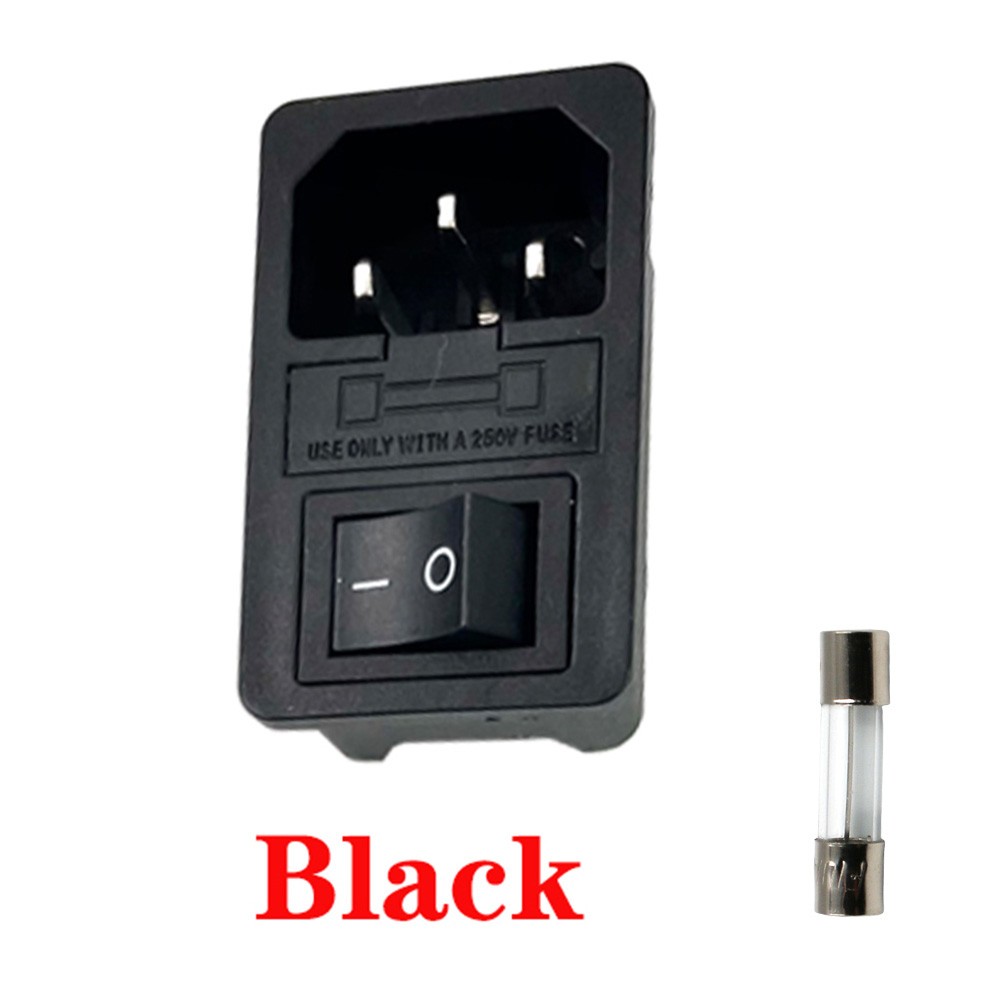 AC Connector Plug Rocker Switch With Switch Switch With Rocker PowerCord