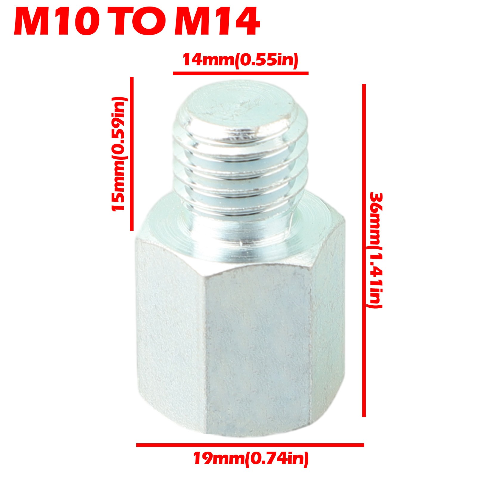 M10 a M16 a 5/8-11 o 5/8-11 a amoladora adaptadora para amoladora angular - Imagen 27 de 99