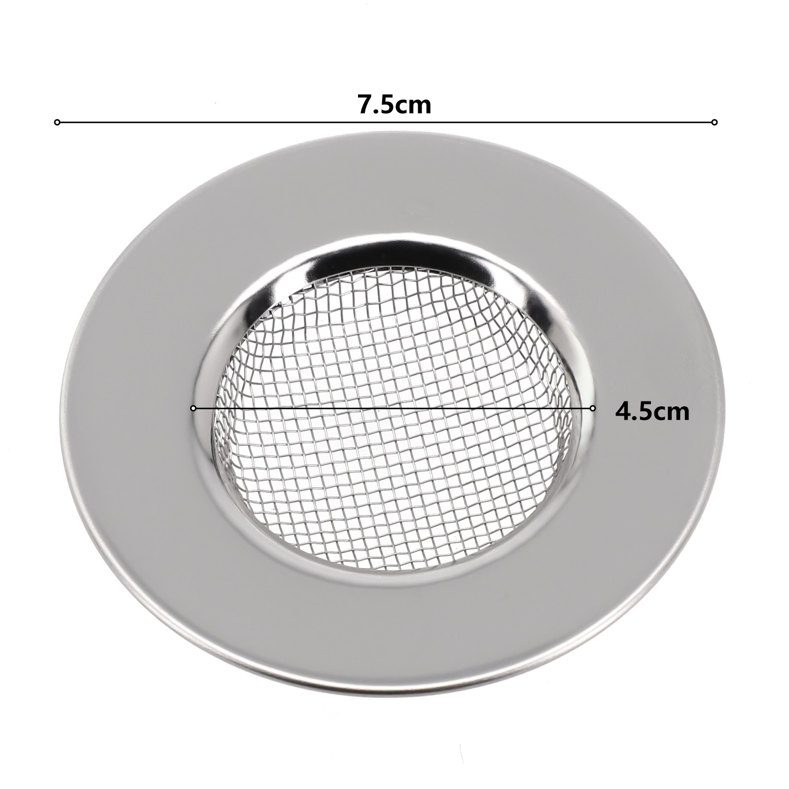 Hair Strainer Mesh Catcher Filte Traps Stopper Drain Sink Kitchen Bathroom New