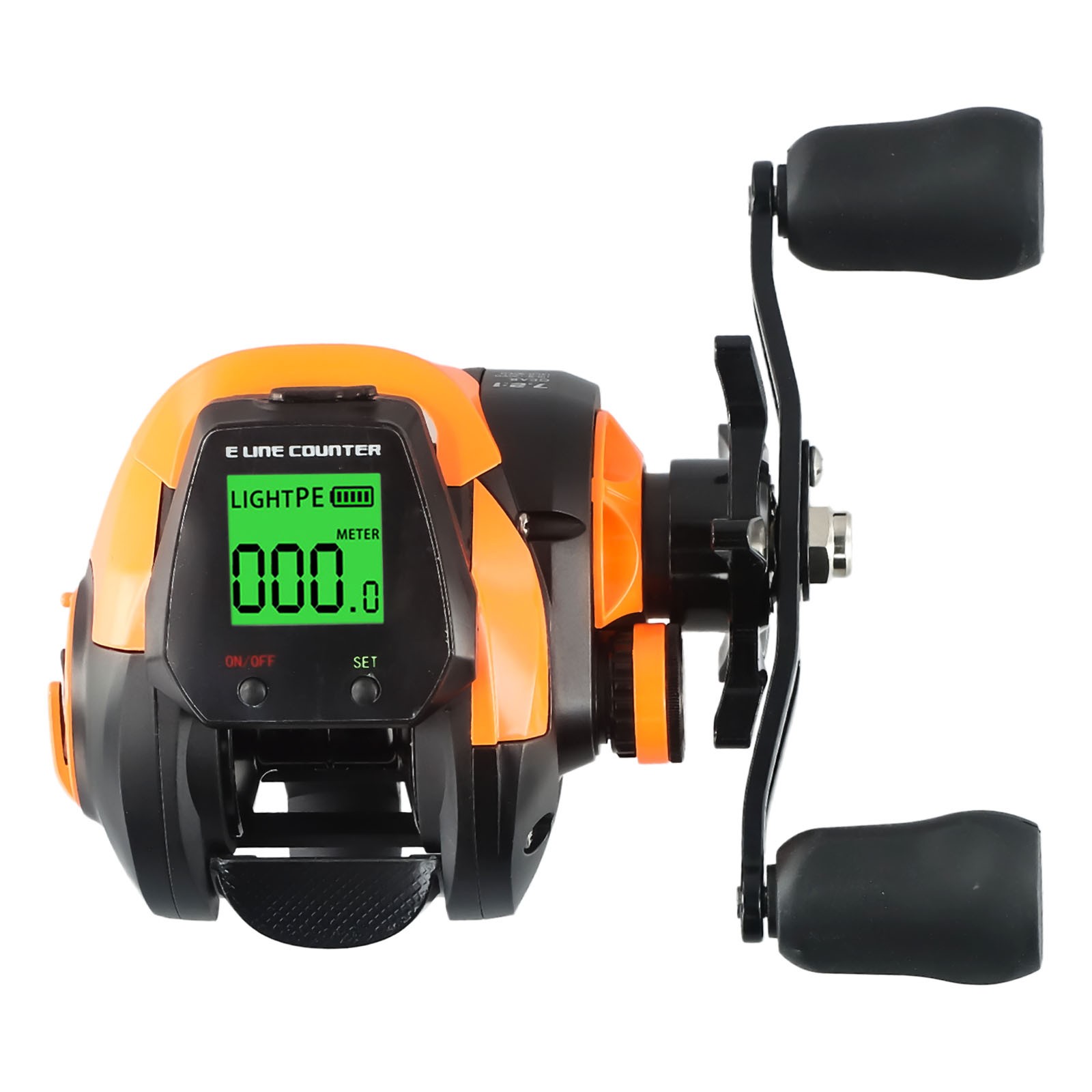 Rechargeable Bite Alarm Fishing Reel Depth Positioning 10 Magnetic