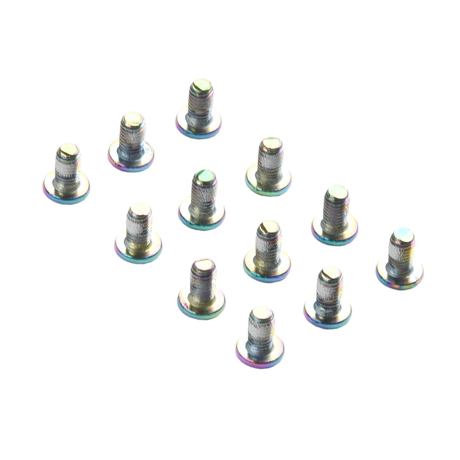 Set of 12 M5x9mm Steel Bolts for Disk Brake Rotors Vibrant Colors Available - Picture 42 of 49