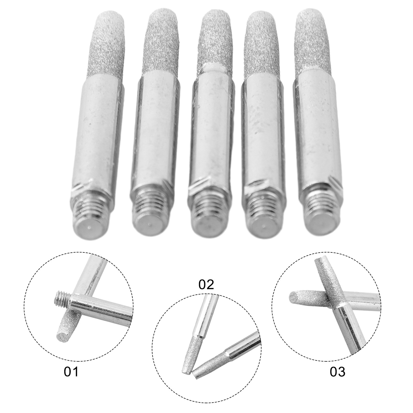 Afilador de motosierra de carburo de tungsteno premium paquete de 5 piezas de repuesto - Imagen 32 de 43