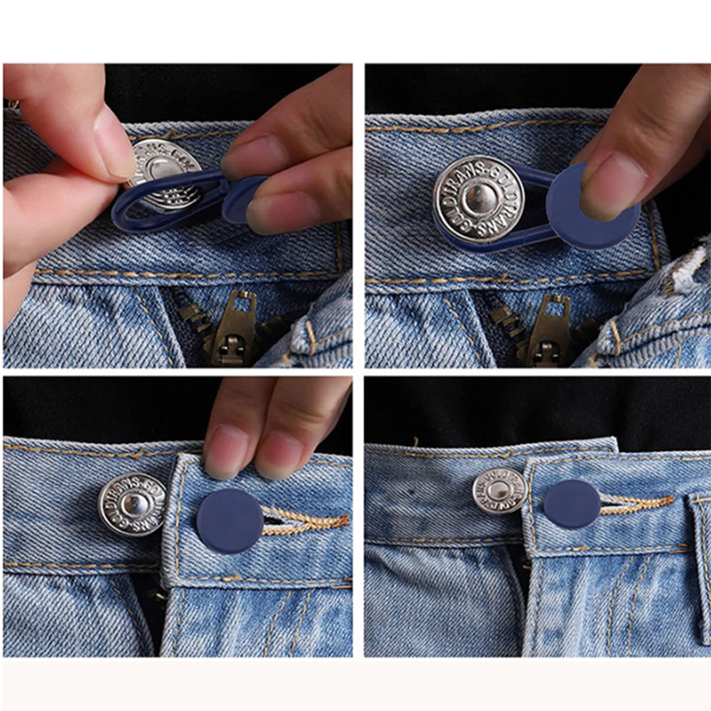 Pant Button Extender 18mm 15mm Flexible Pants Waist Extender for