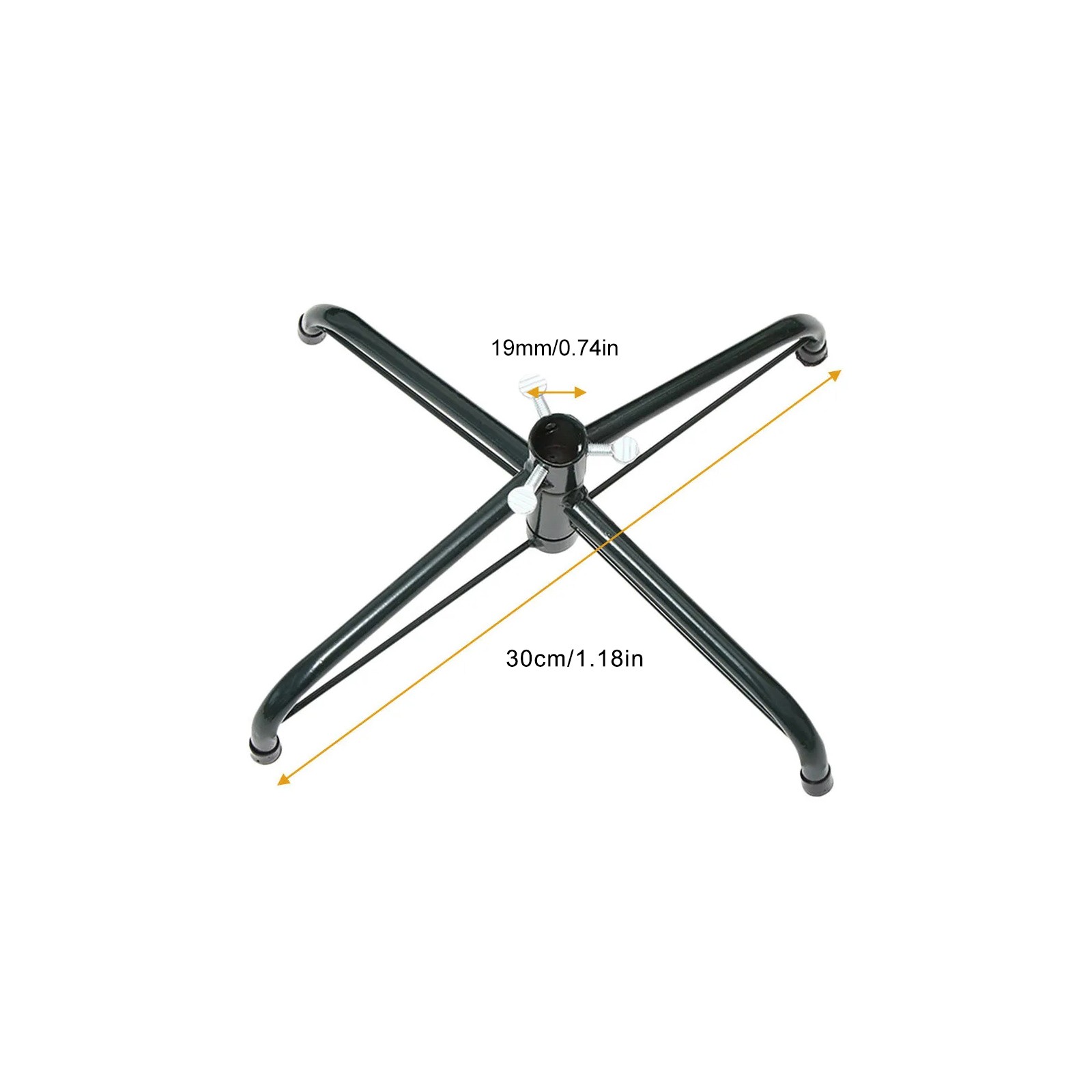 Folding Christmas Tree Iron Tripod, Christmas Tree Metal Base Bracket Decoration - Picture 25 of 49