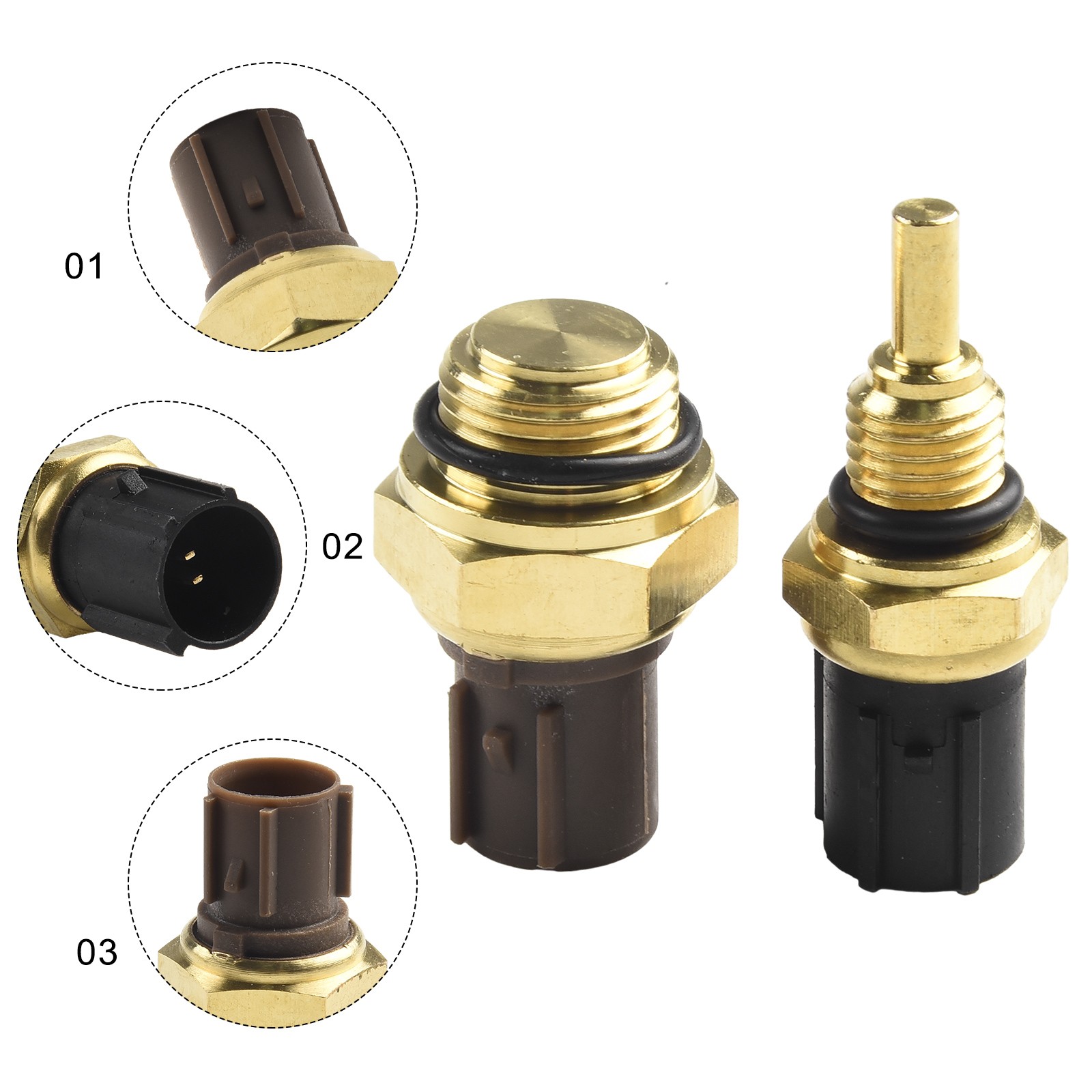 OEM Cooling Fan Switch Coolant Temp Sensor for Civic Excellent Quality - Picture 8 of 17