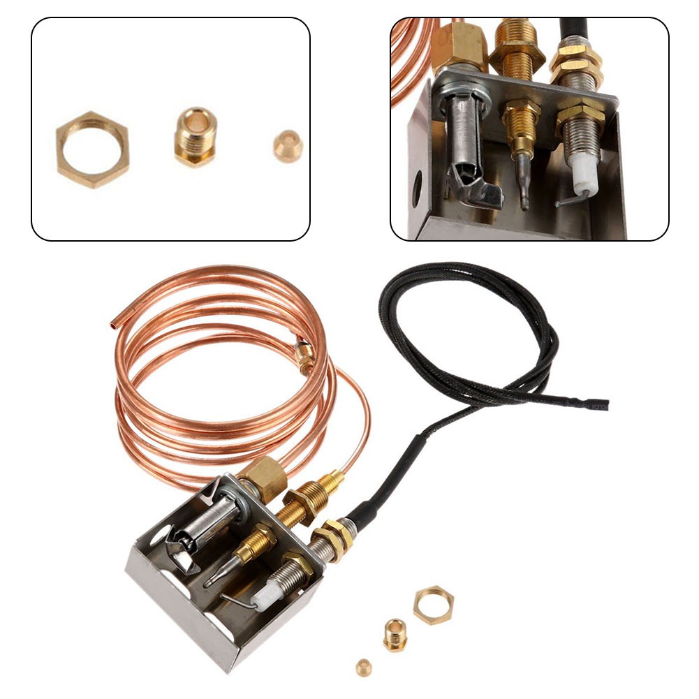 Ignition Kit with Burner Assembly and Stainless Steel Gas Collection Box