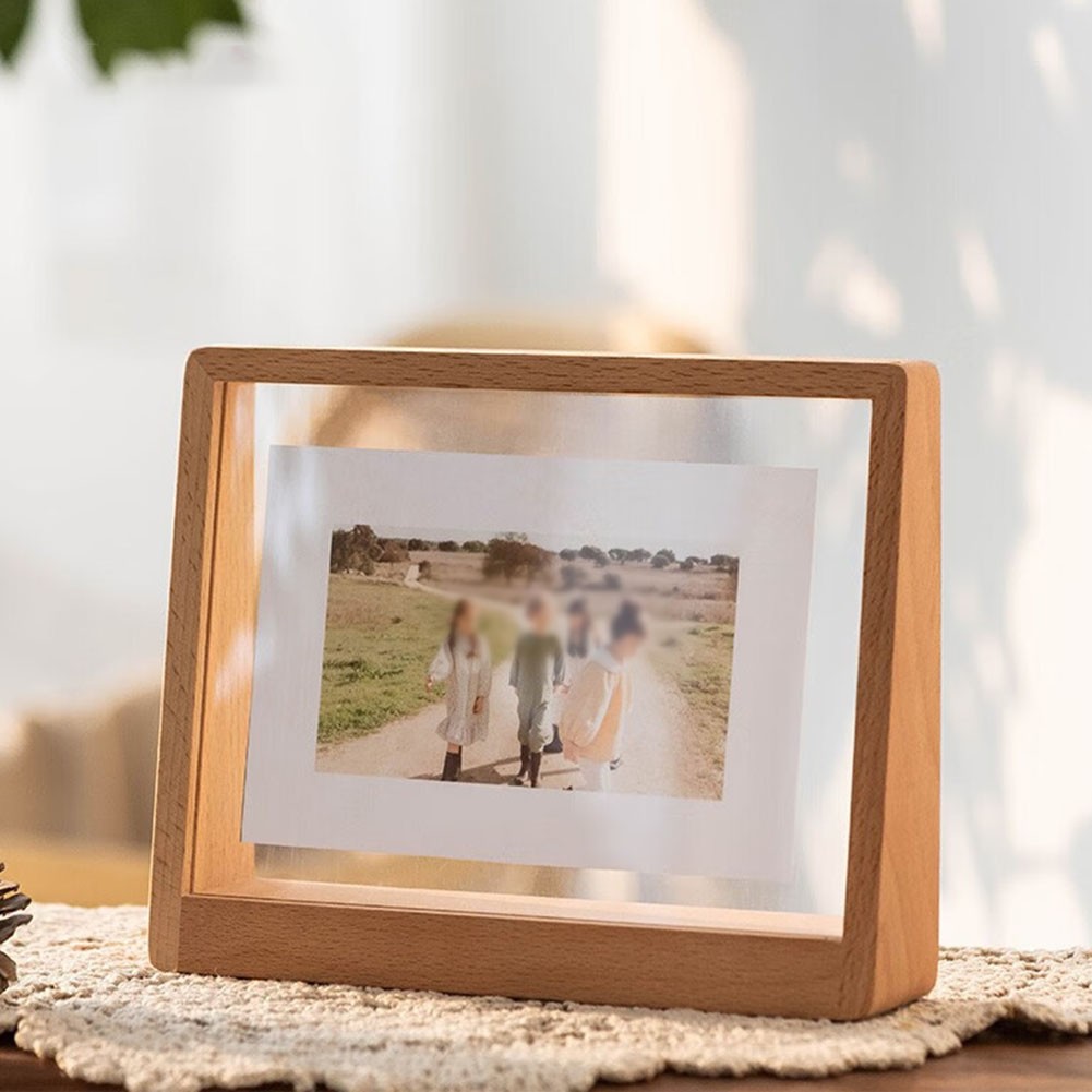 Solid Wood Nordic Beechwood DIY Photo Frame Elegant and Natural Display - Picture 15 of 15