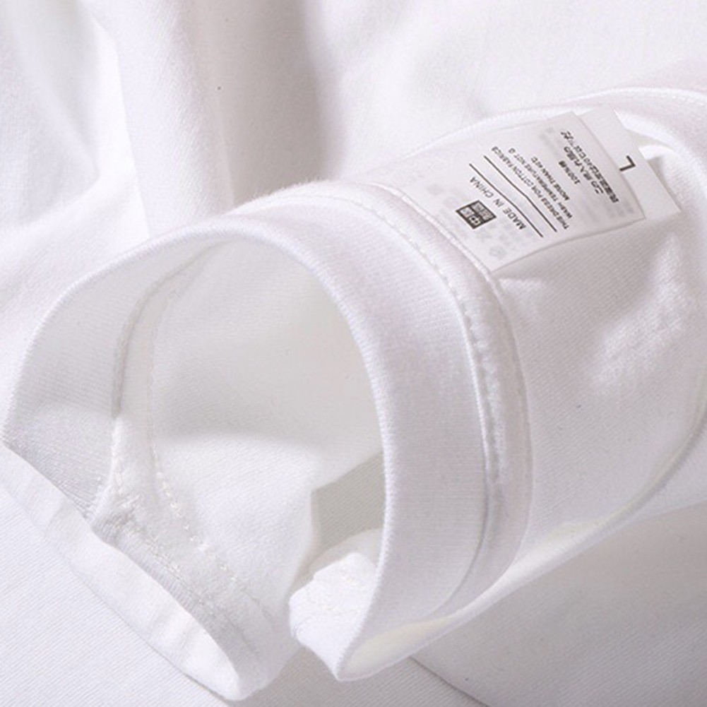 Sophisticated Men's Round Collar Solid Color Long sleeved Cotton Tee Shirt - Picture 24 of 48