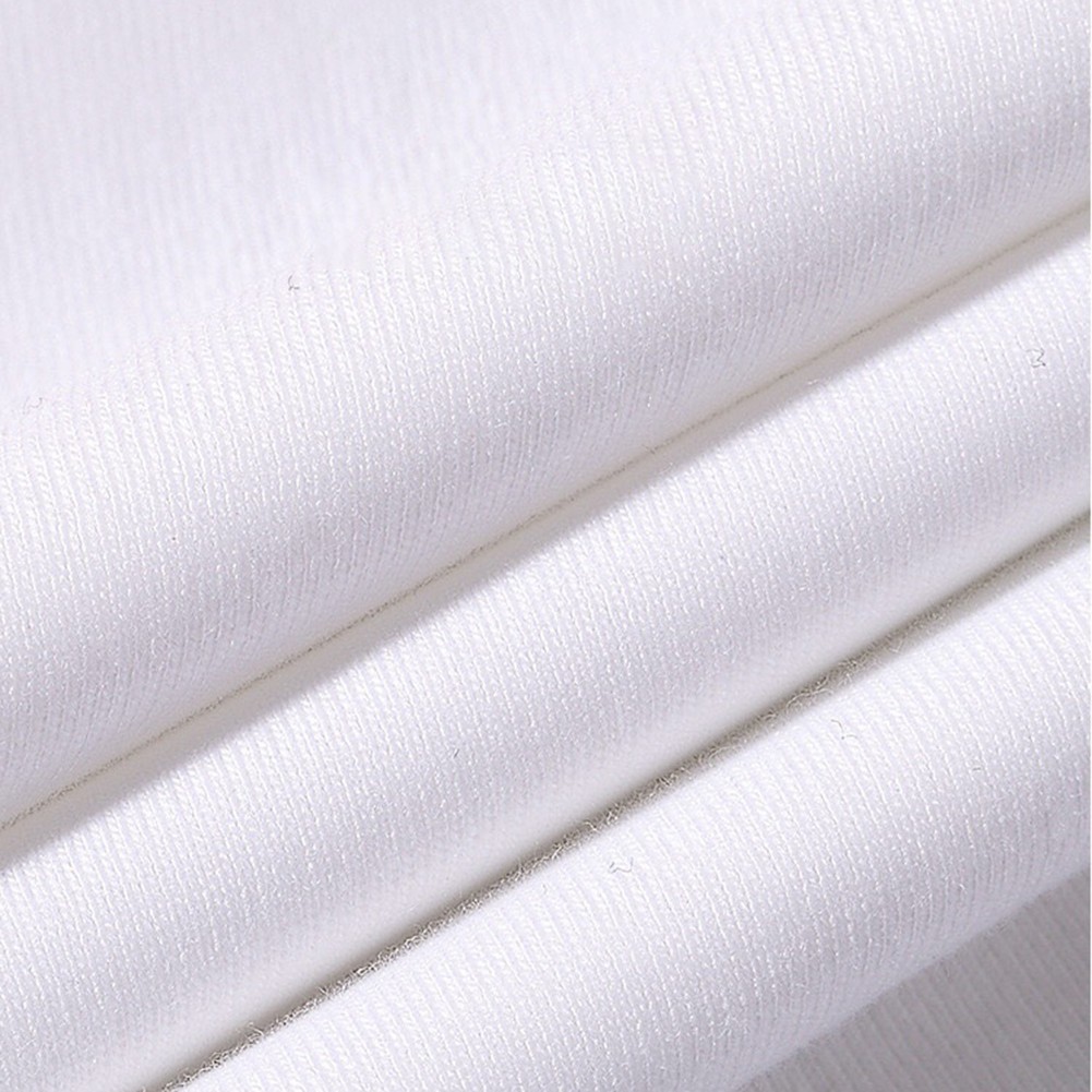 Sophisticated Men's Round Collar Solid Color Long sleeved Cotton Tee Shirt - Picture 18 of 48