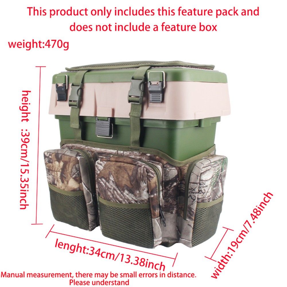 Outdoor Green Fishing Chair and Bag Combo Convertible Rucksack Backpack