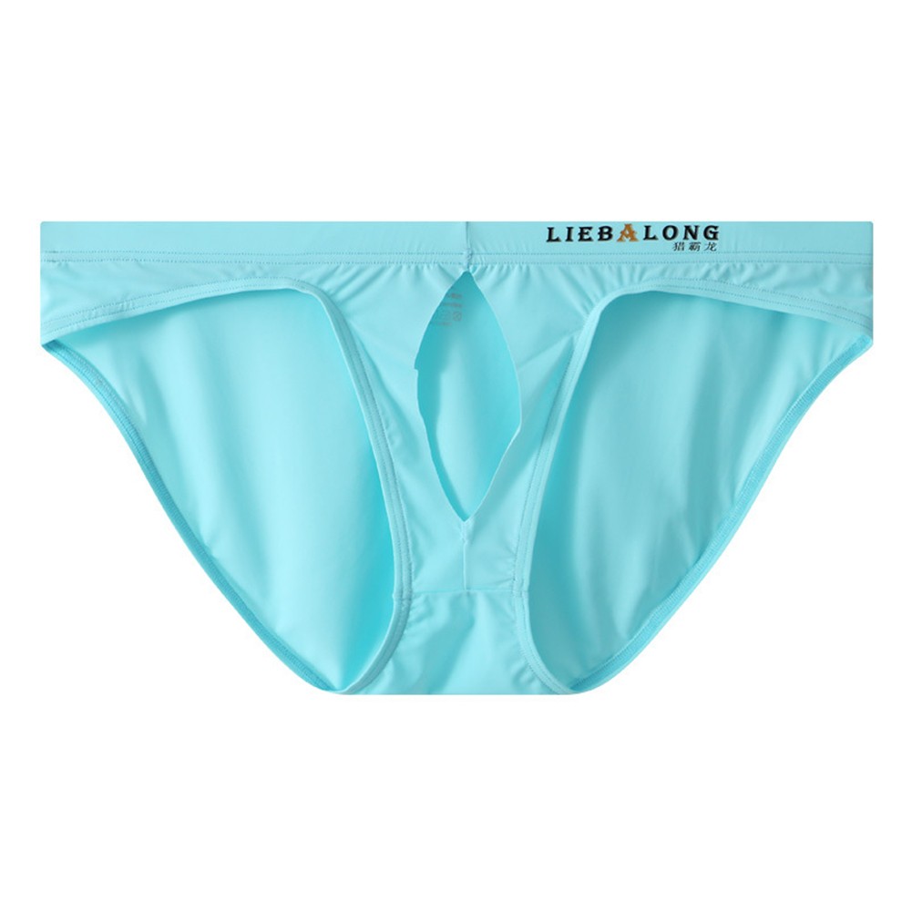 Bikini Slip Eisseide Herren Offenes Vorderes Loch Sexy Slip Tanga Heiß Mode - Bild 16 von 16