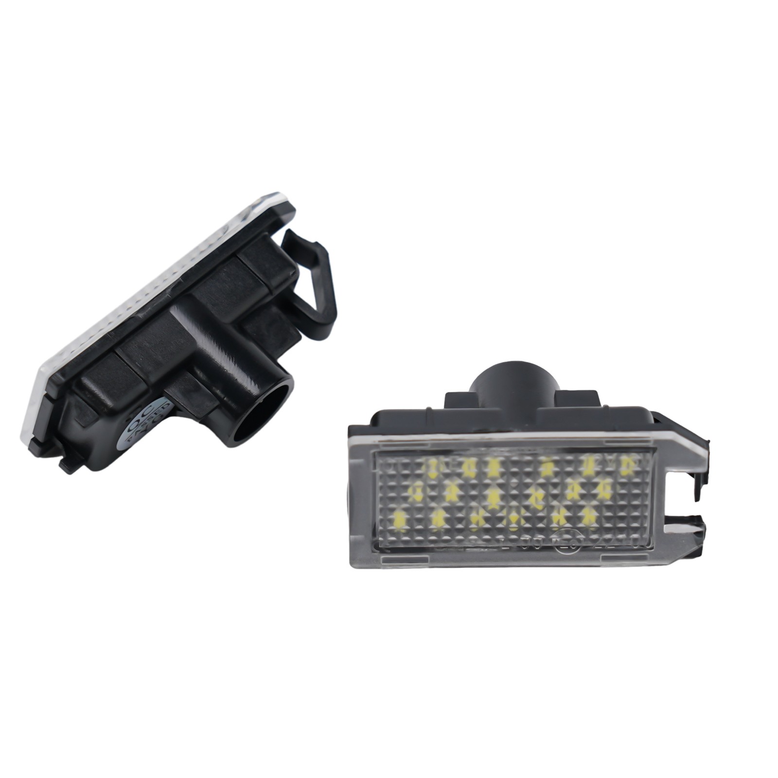 Number Plate Light Assembly LED Male Rear 2 Pin For FIAT 500C 2009-2019 - Picture 8 of 12