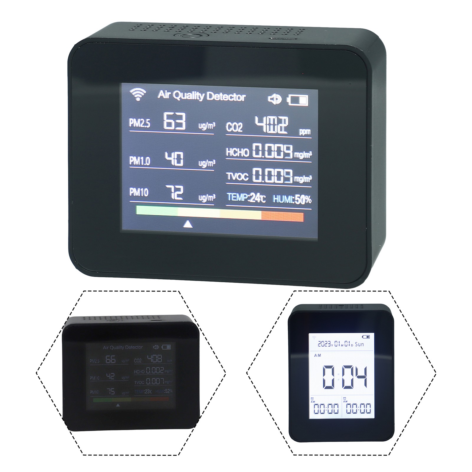 1 Set C02 Meter Monitor Detector For Tuya App Supplies Testing Tools Electric