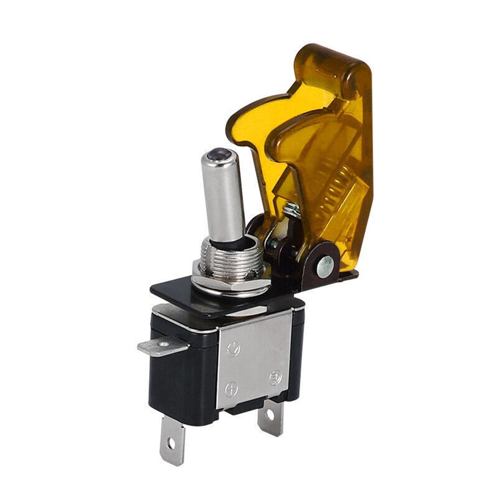12V ASW07D Toggle Switch with Protective Cover for Car Lighting Systems - Picture 57 of 79