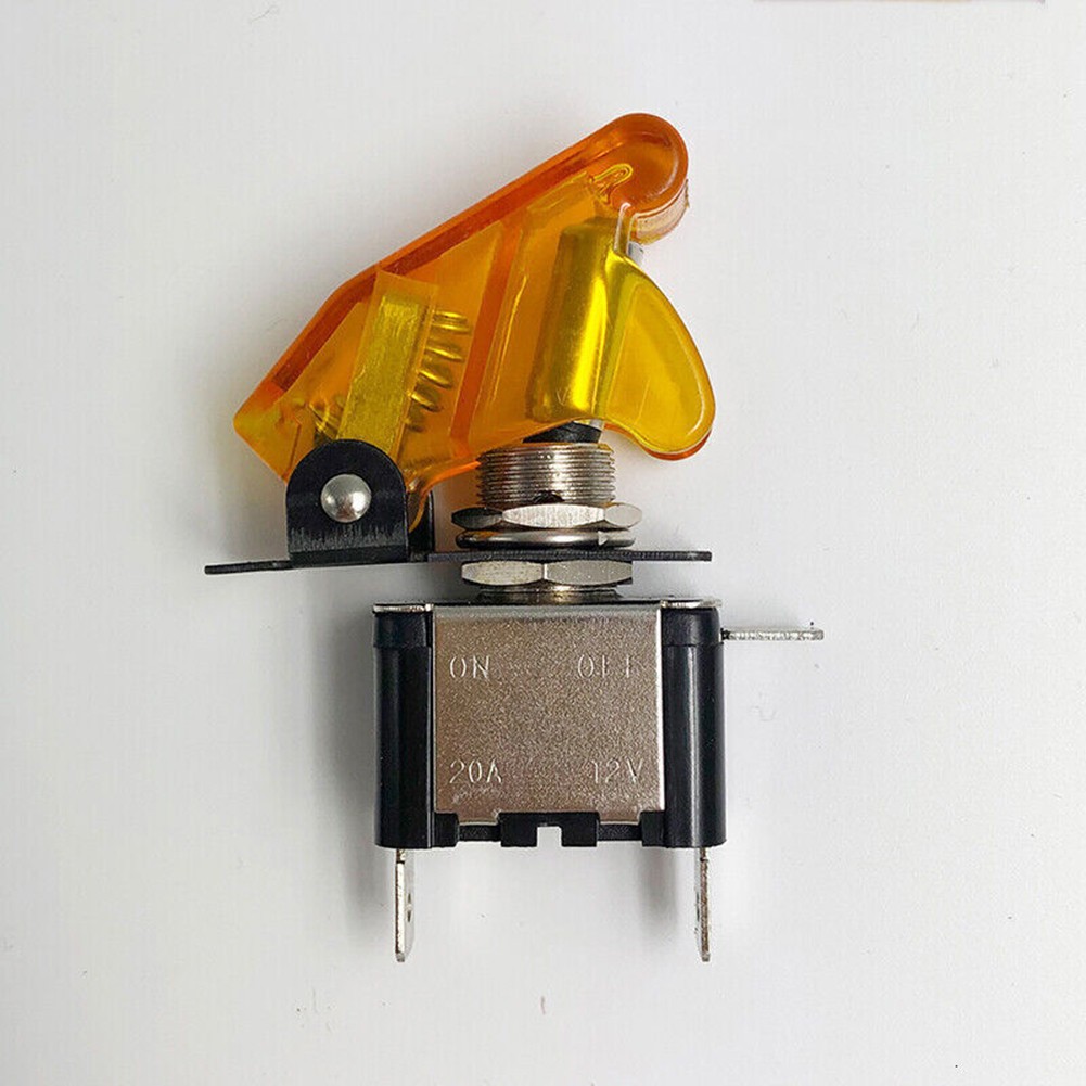 Toggle Switch ASW07D LED Lighted Cover 12V 20A for Vehicle Accessories - Picture 56 of 67
