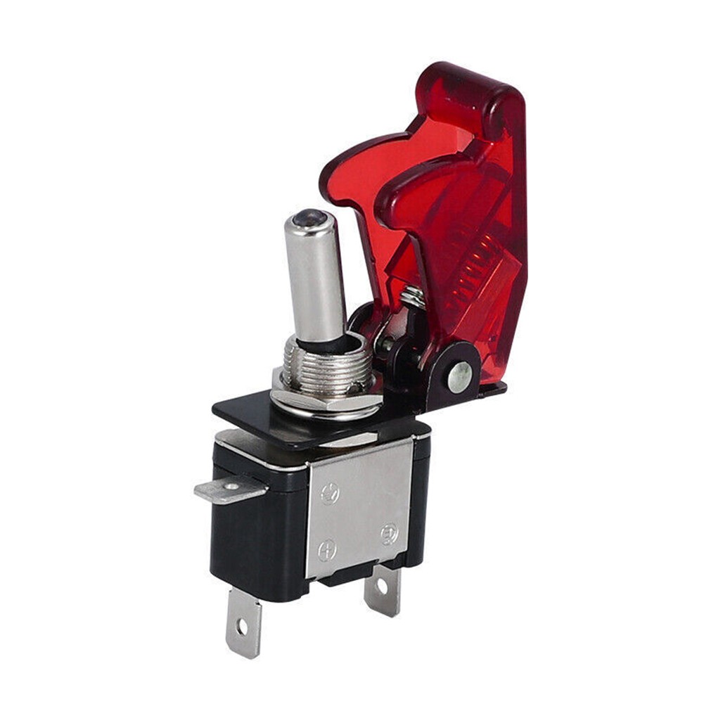 Toggle Switch ASW07D LED Lighted Cover 12V 20A for Vehicle Accessories - Picture 43 of 67